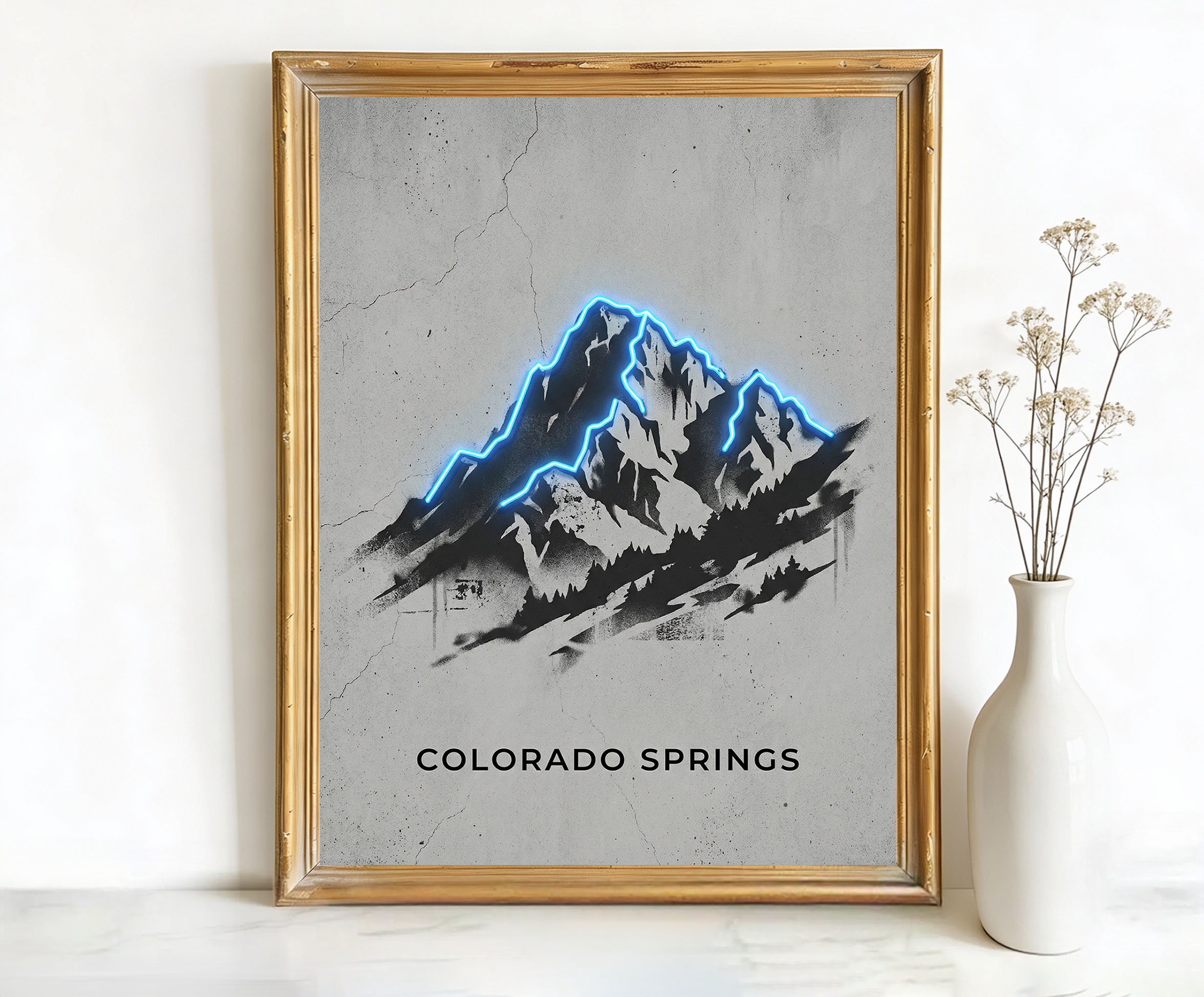 Colorado Springs Pikes Peak Art
