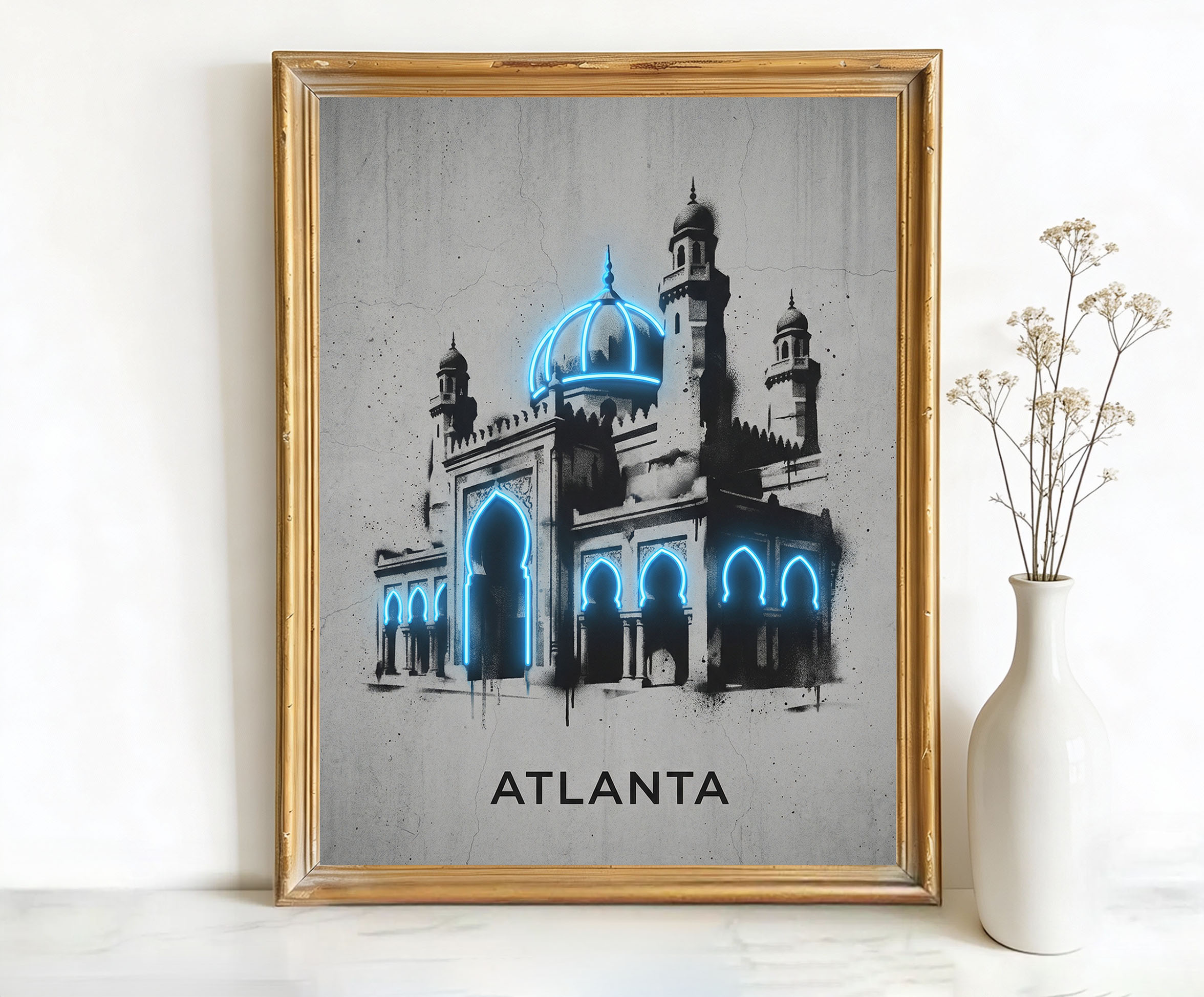 Atlanta Georgia Masjid e Jehan Numah Art