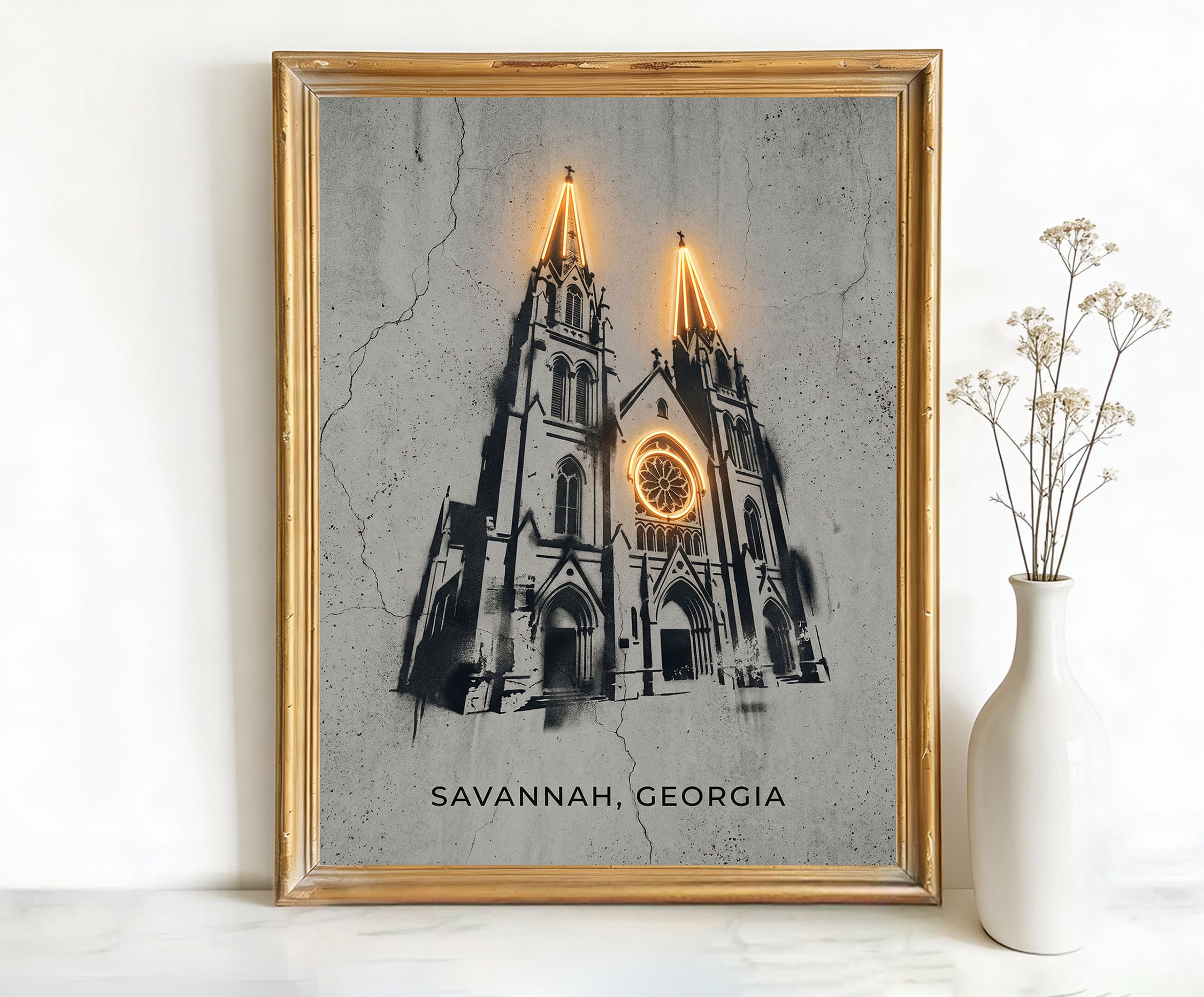 Savannah Georgia Cathedral Basilica of St John the Baptist Art