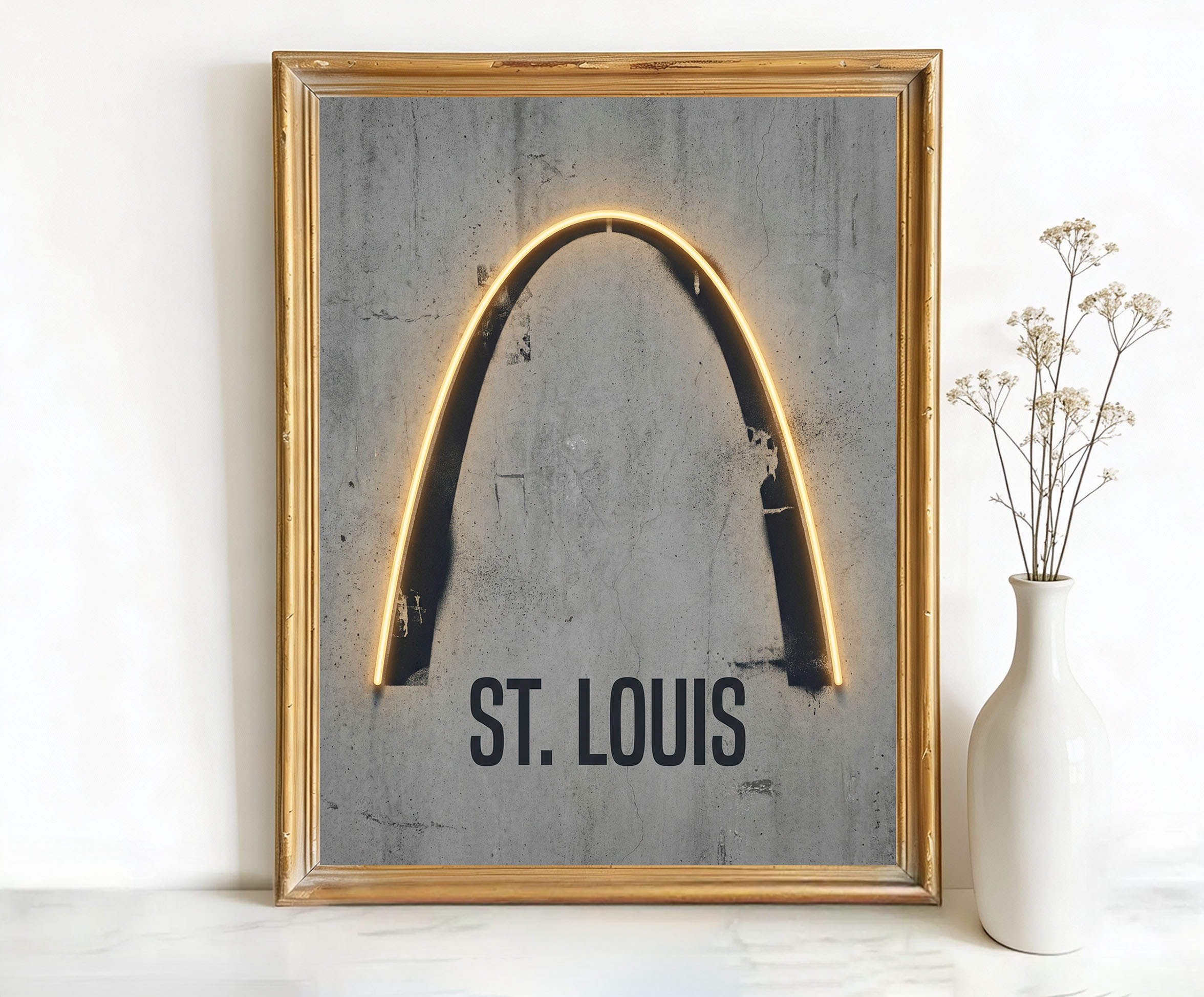 St. Louis Missouri Gateway Arch Art