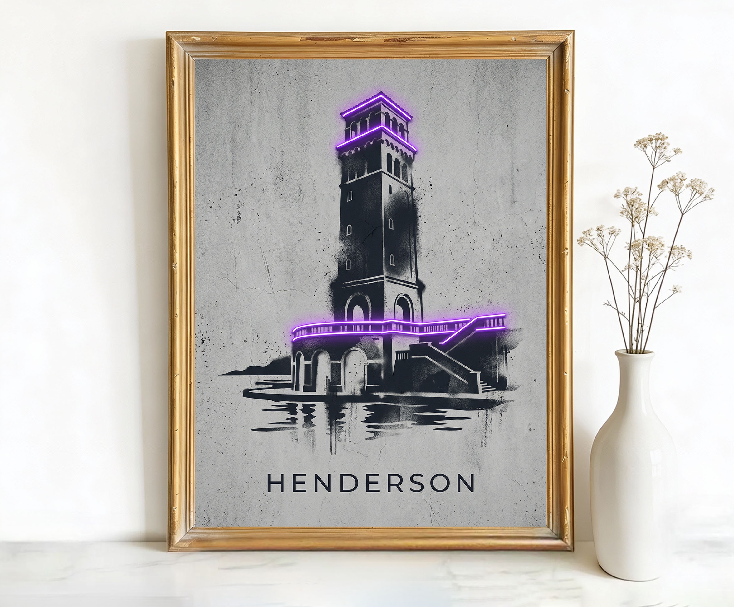 Henderson Nevada The Water Tower Art