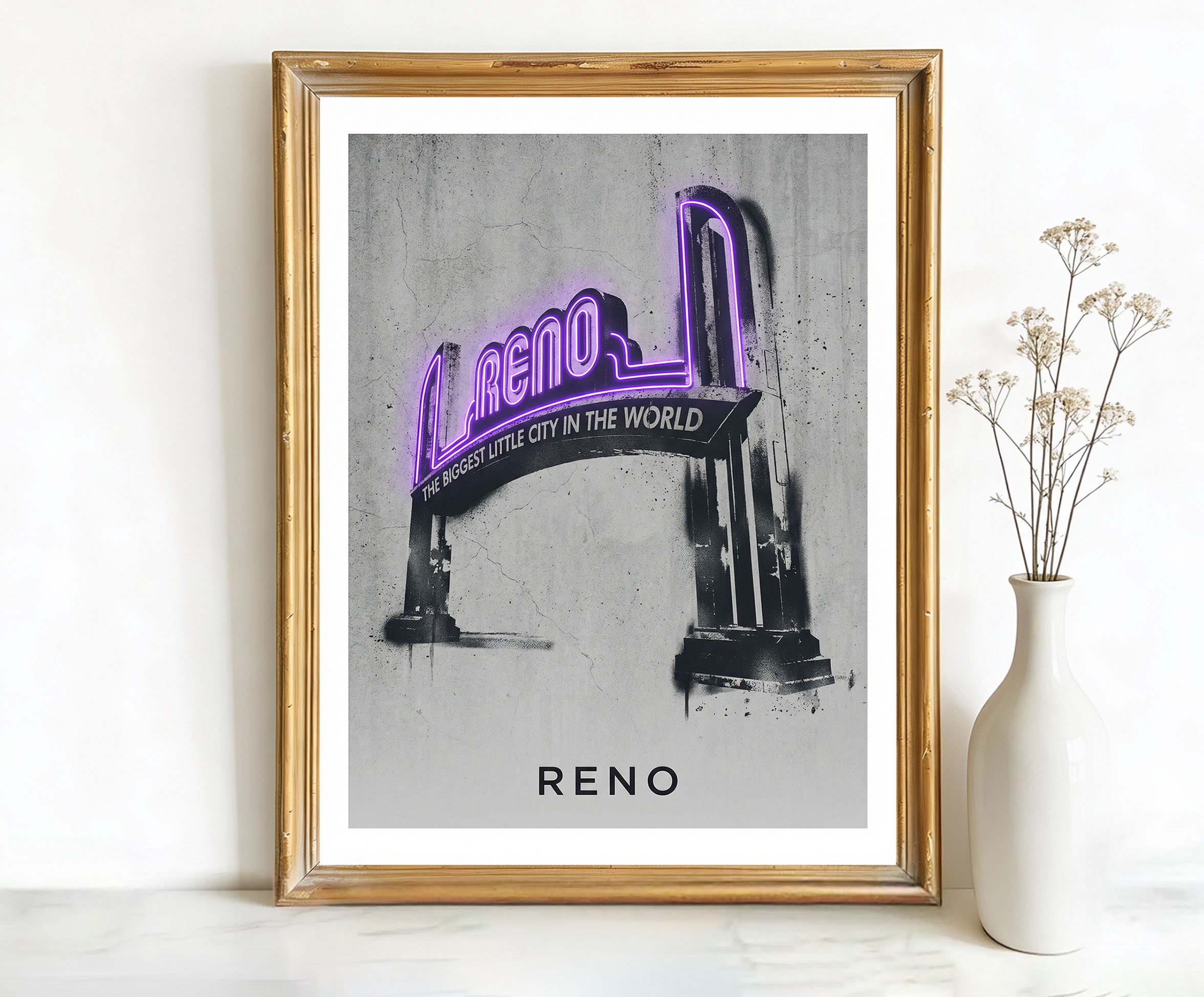 Reno Nevada Arch Art