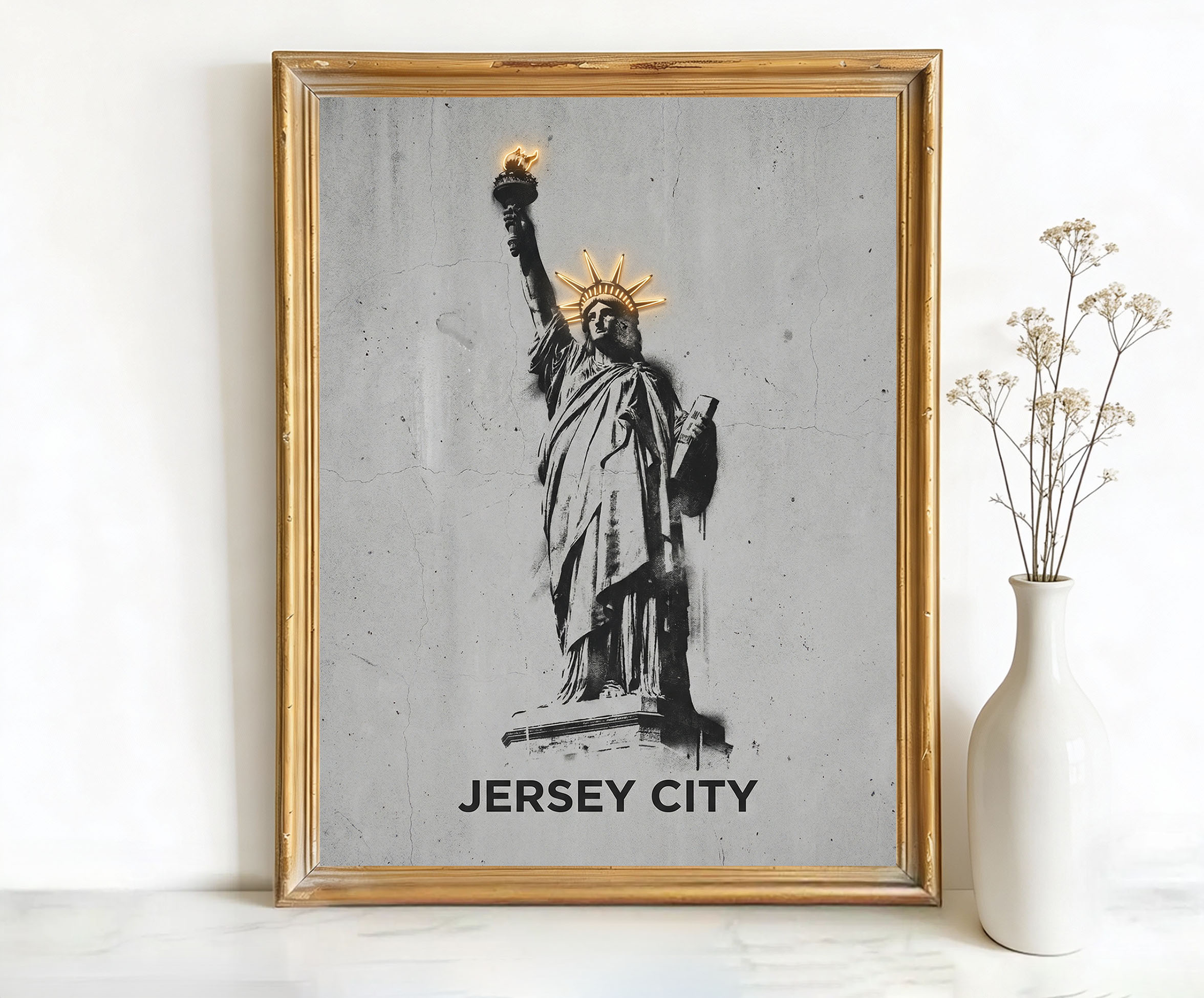 Jersey City New Statue Of Liberty Art