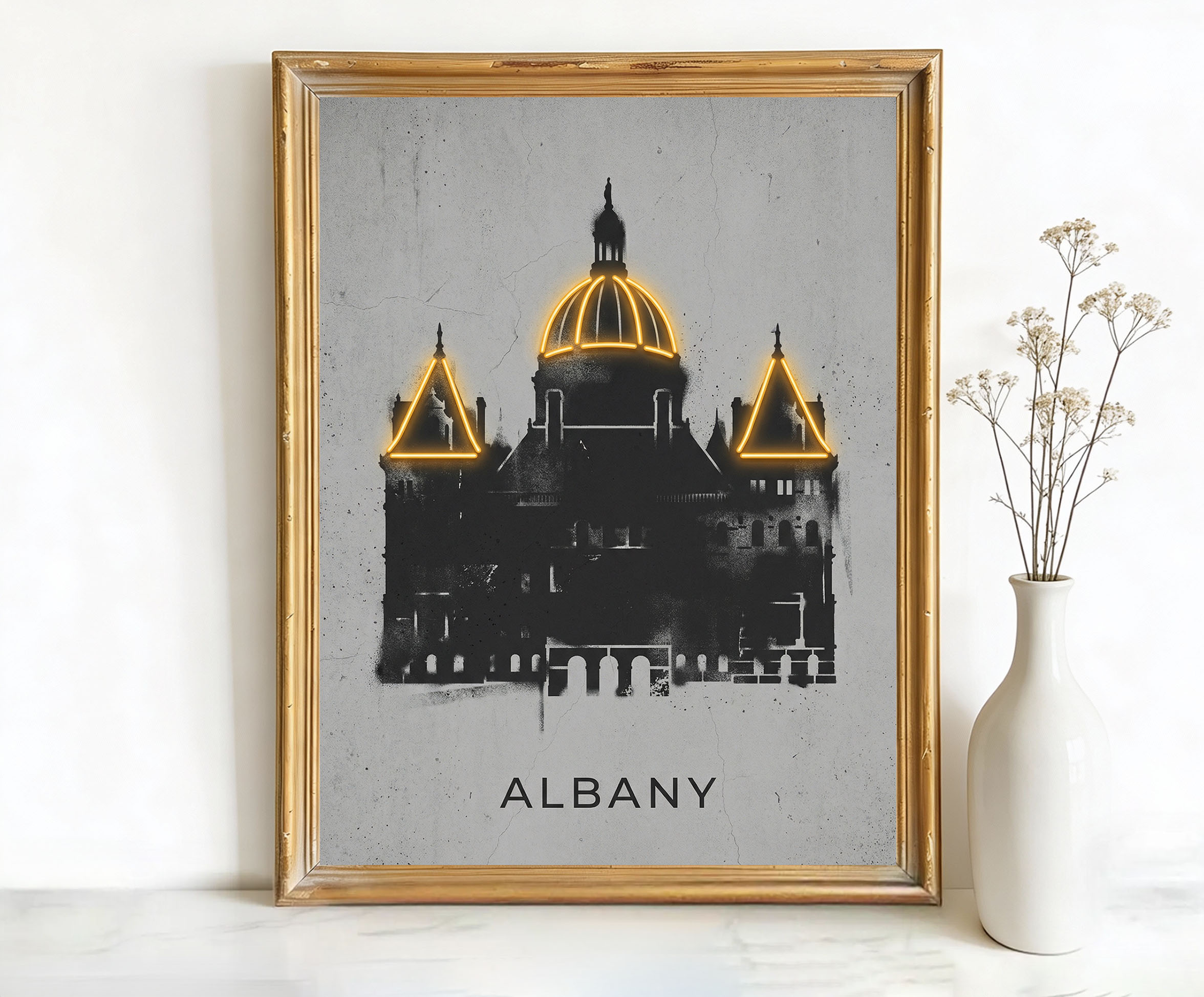 Albany New York State Capitol Building Art