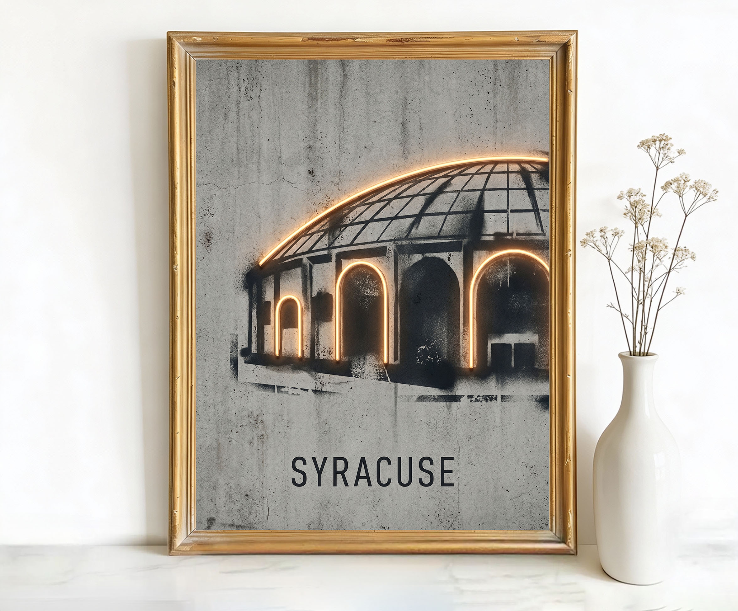 Syracuse New York Onondaga County Courthouse Art