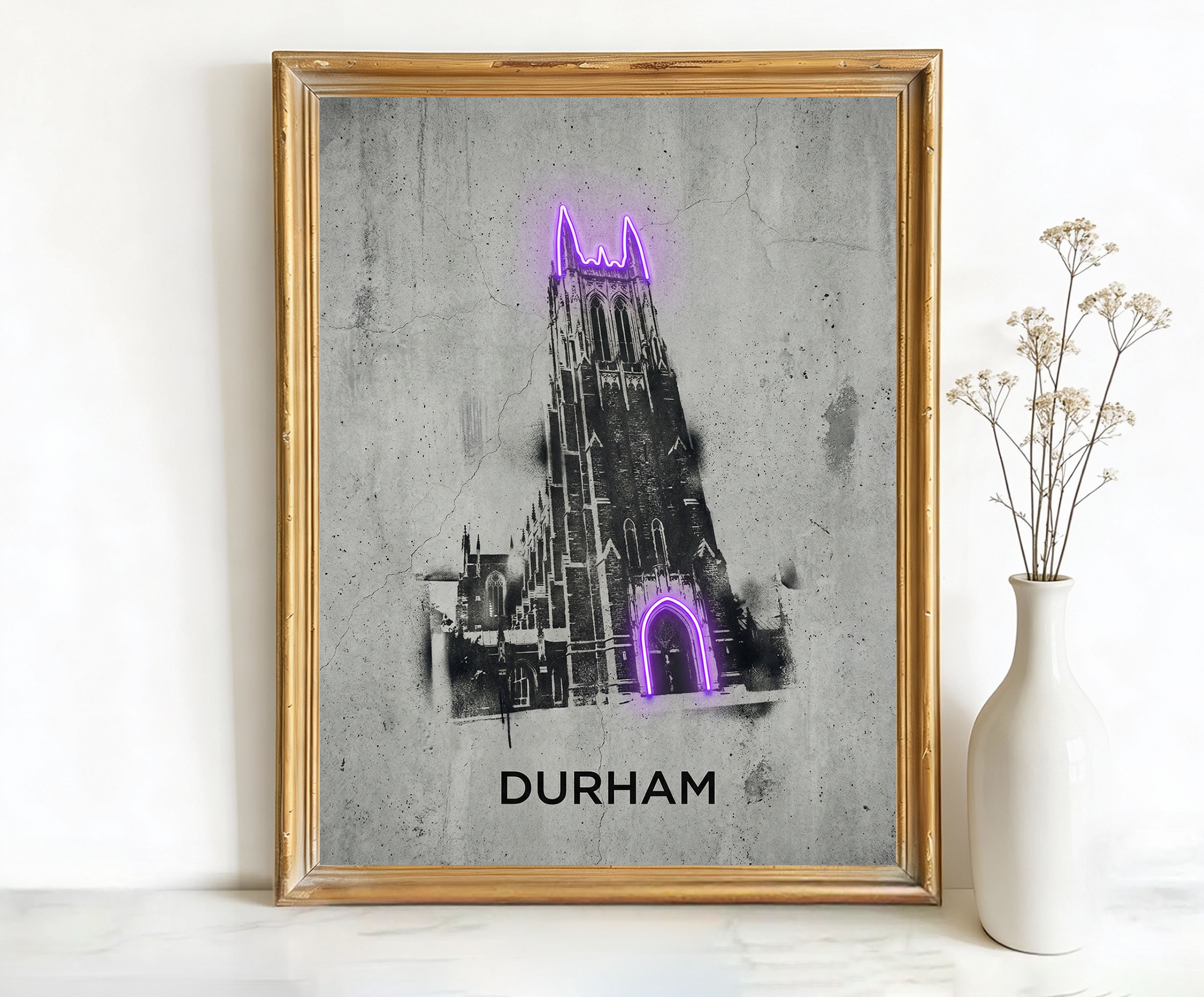 Durham North Carolina Duke Chapel Art