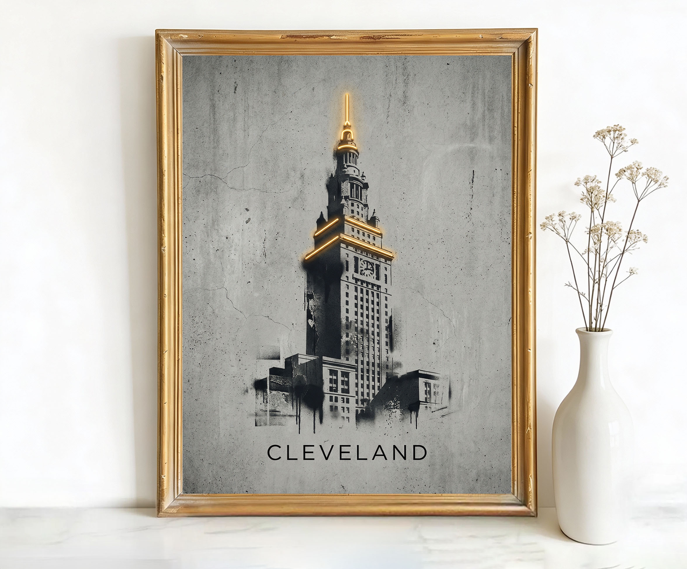 Cleveland Ohio Terminal Tower Art