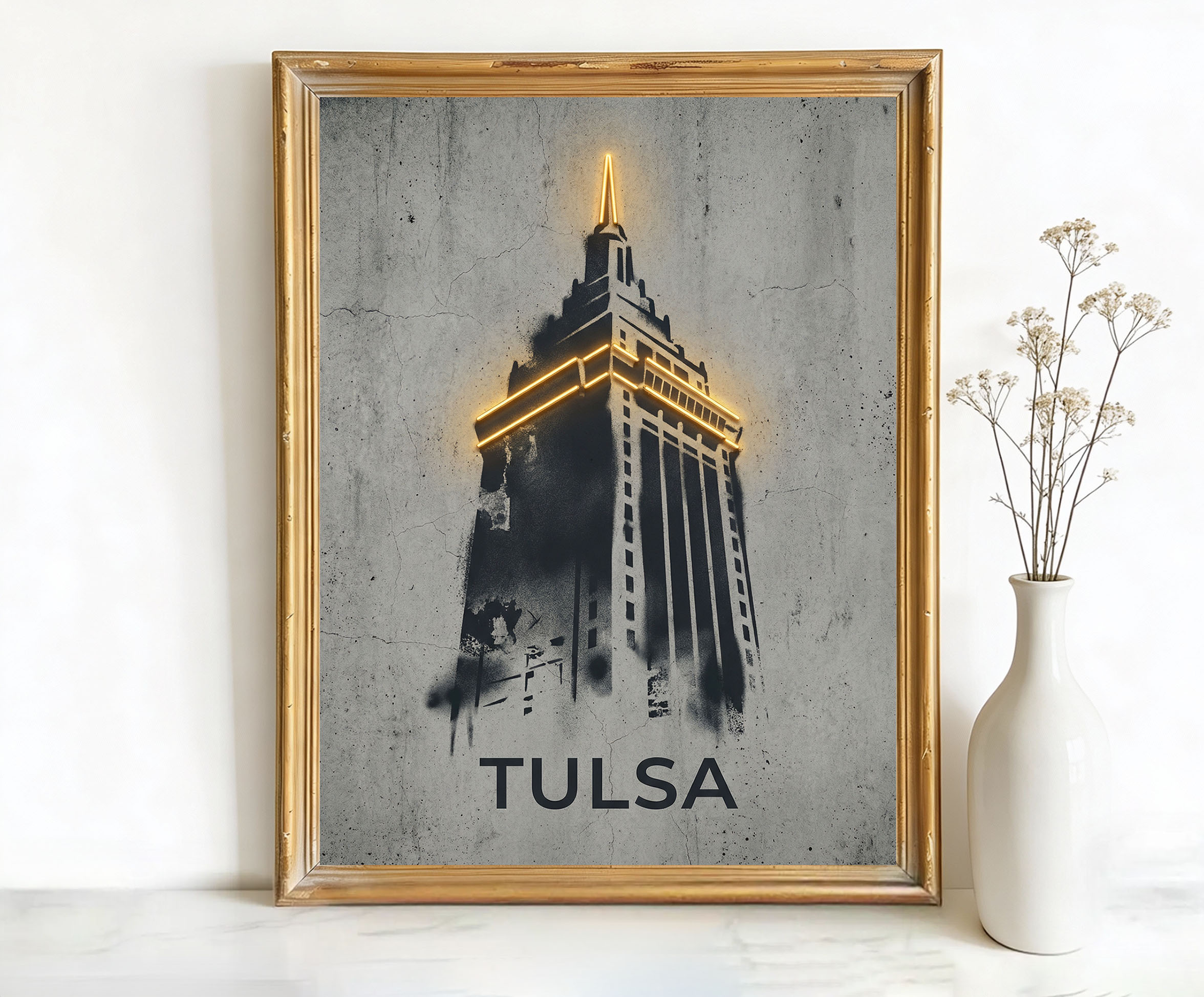 Tulsa Oklahoma Philtower Building Art