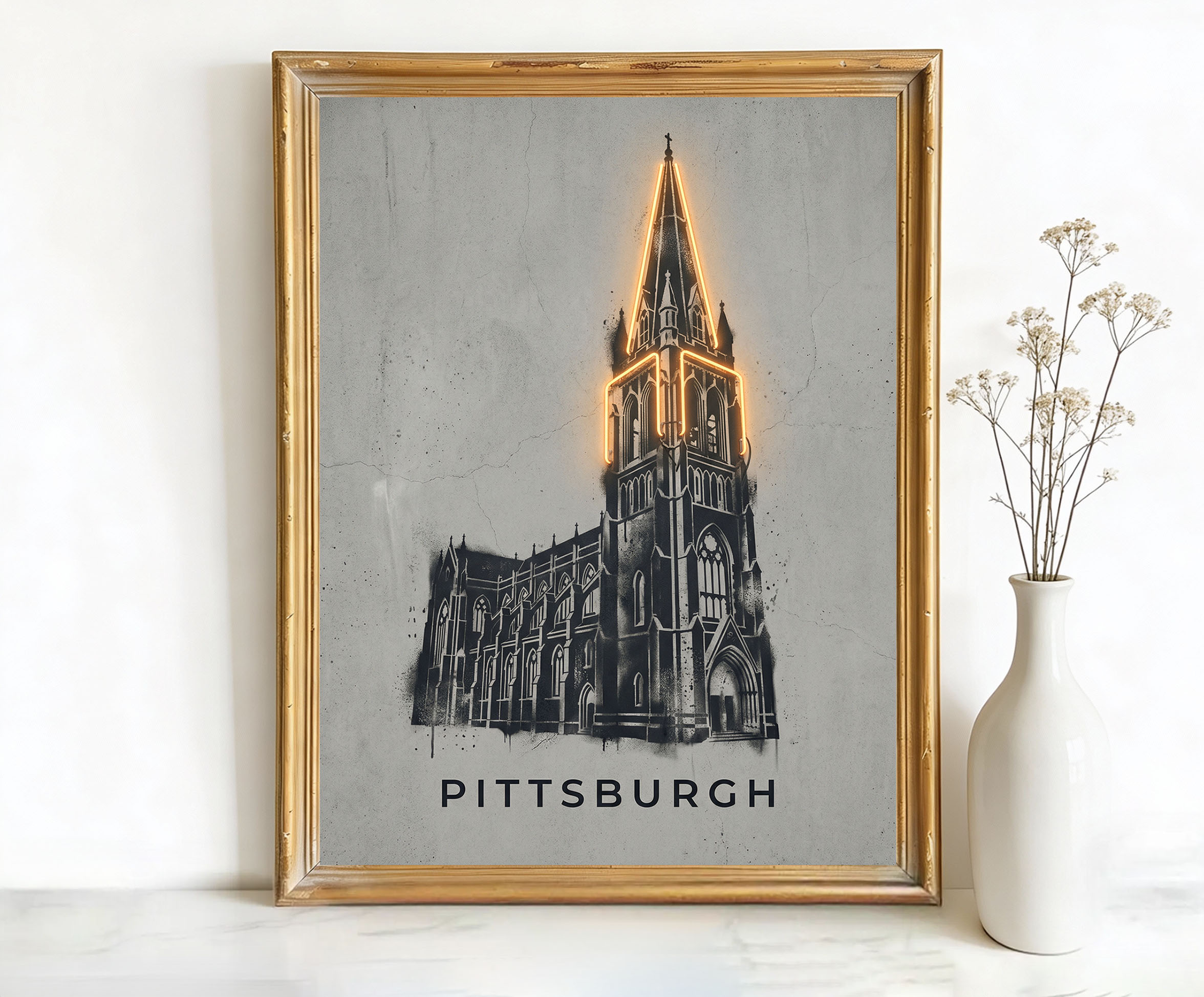Pittsburgh Pennsylvania Cathedral of Learning Art