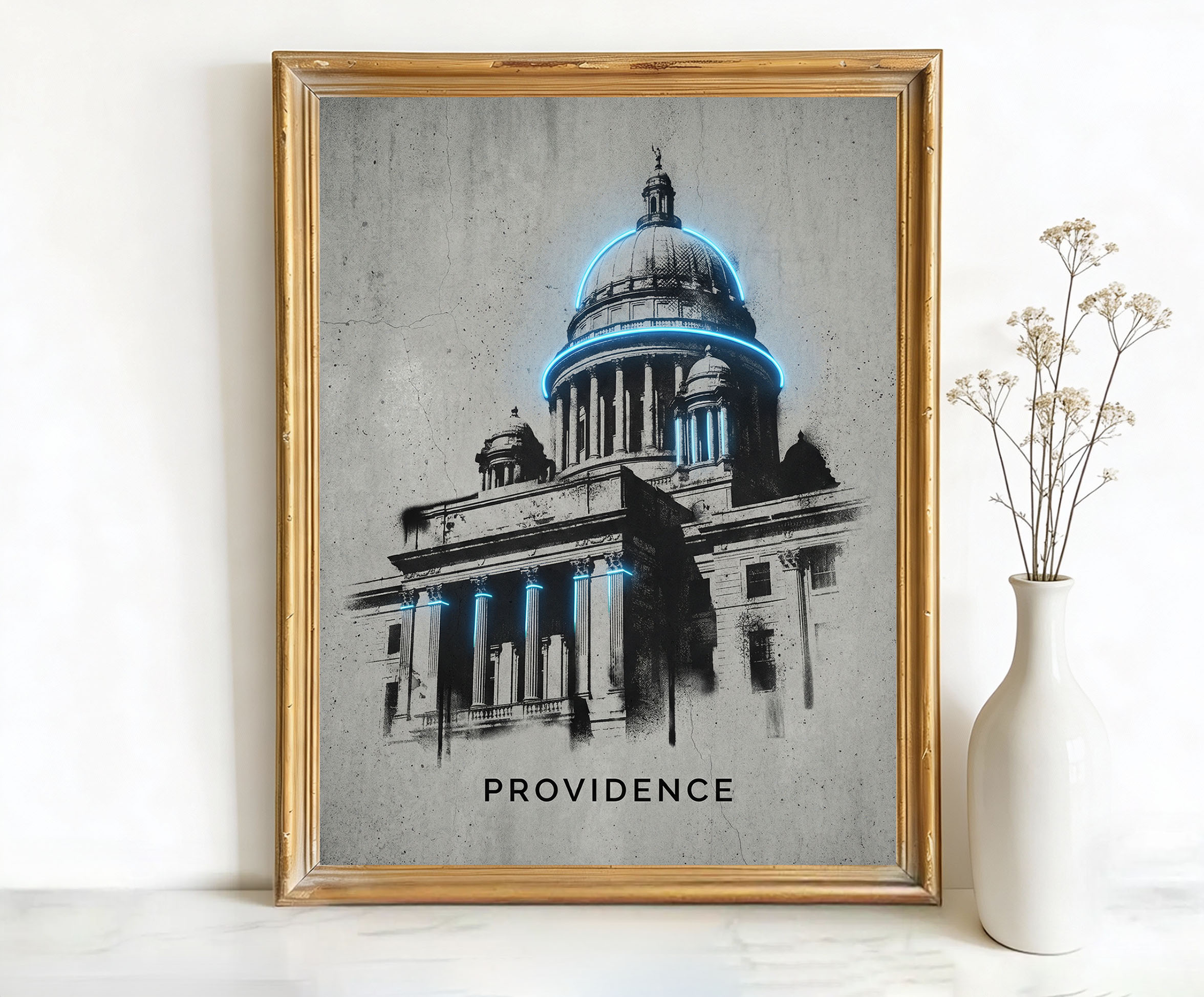 Providence Rhode Island State House Art