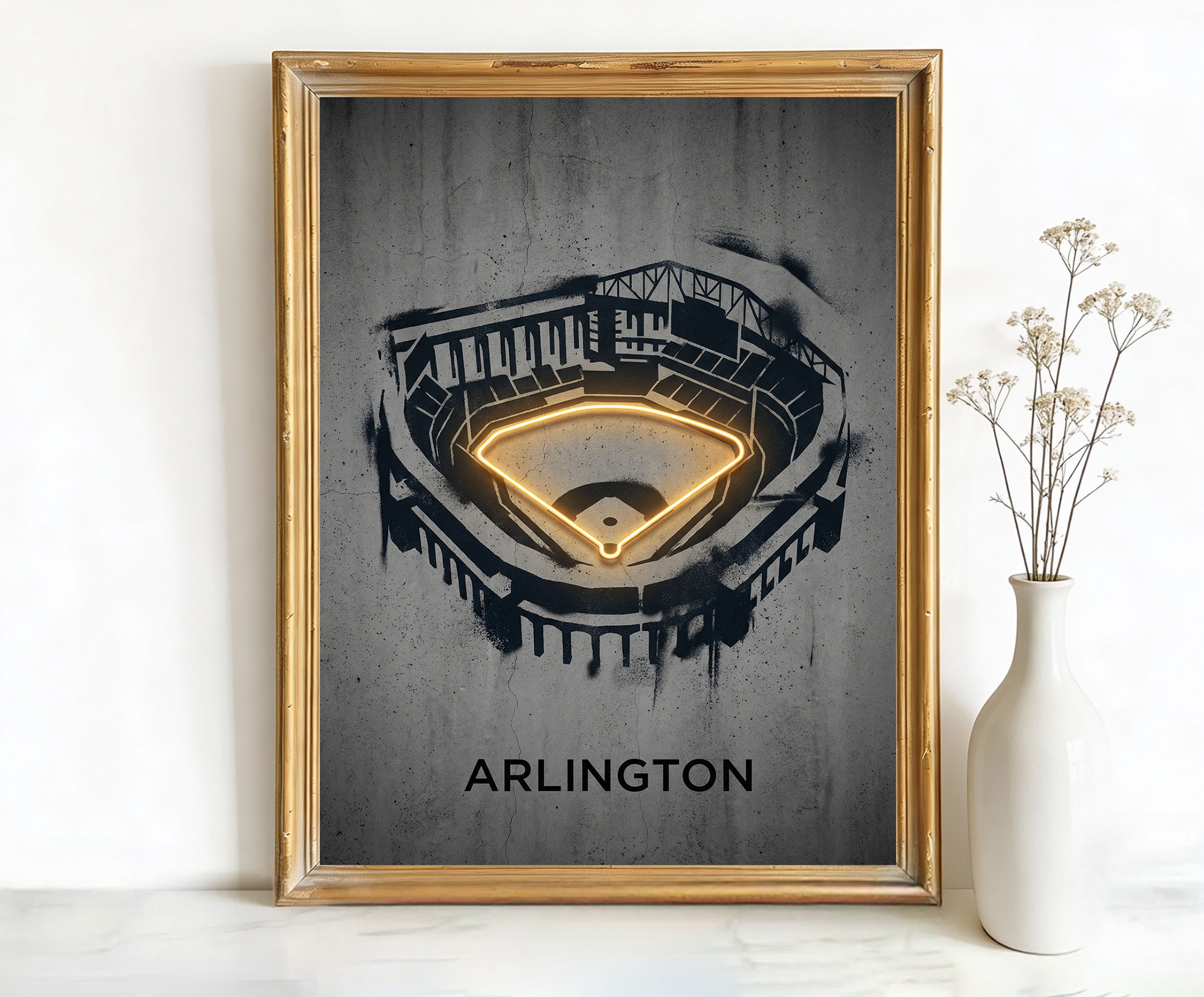 Arlington Texas Globe Life Field Art