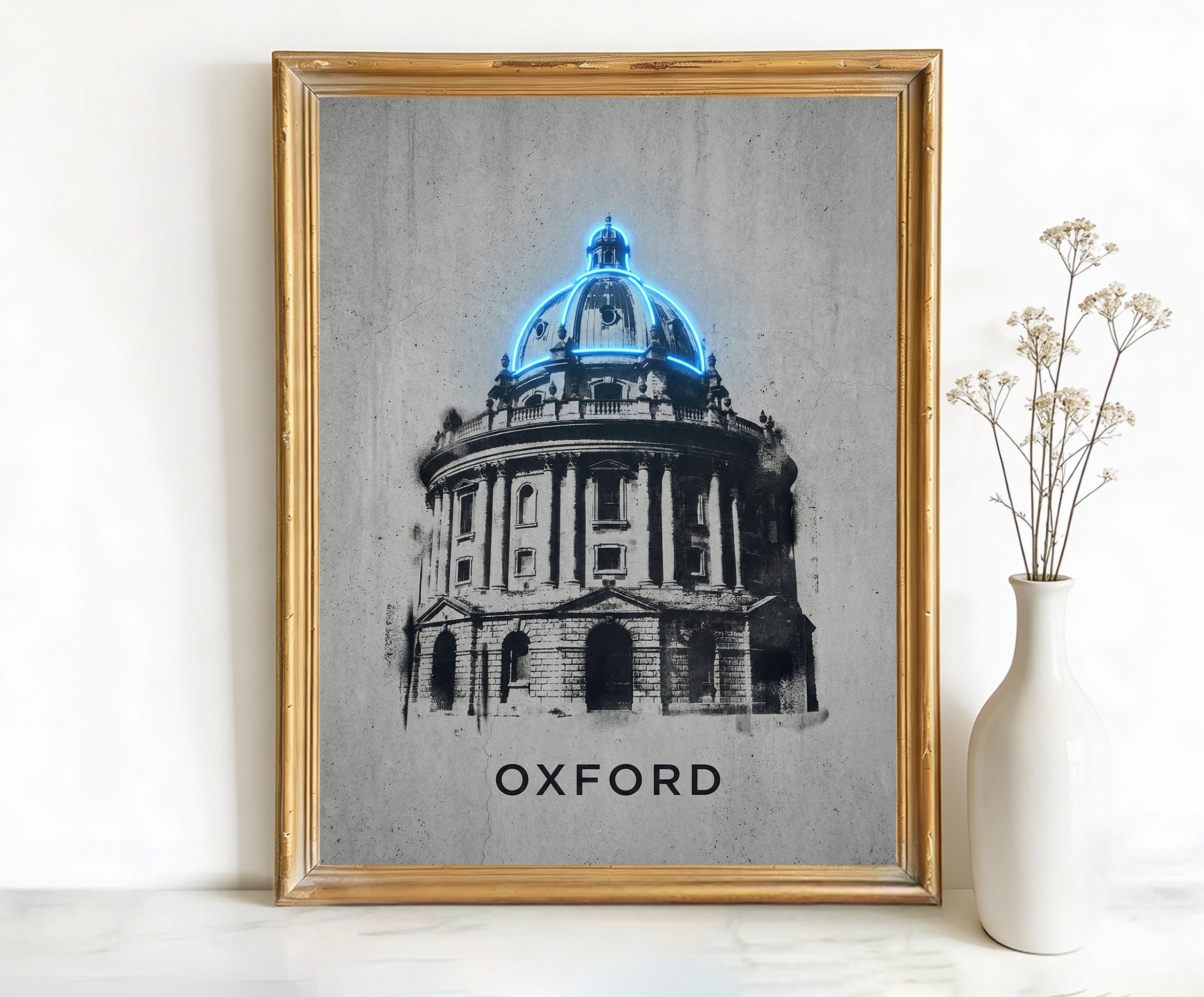 Oxford England Radcliffe Camera Art