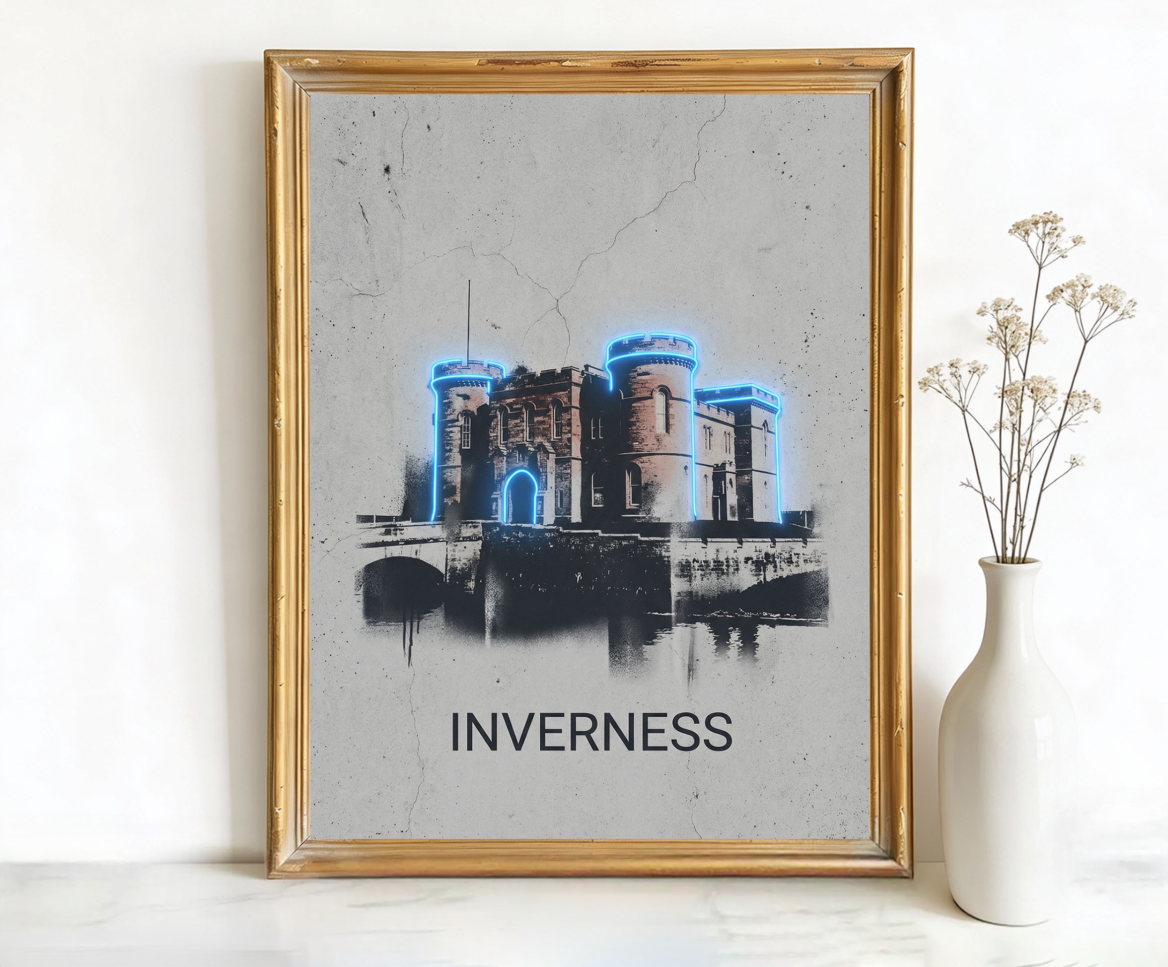 Inverness Scotland Inverness Castle Art