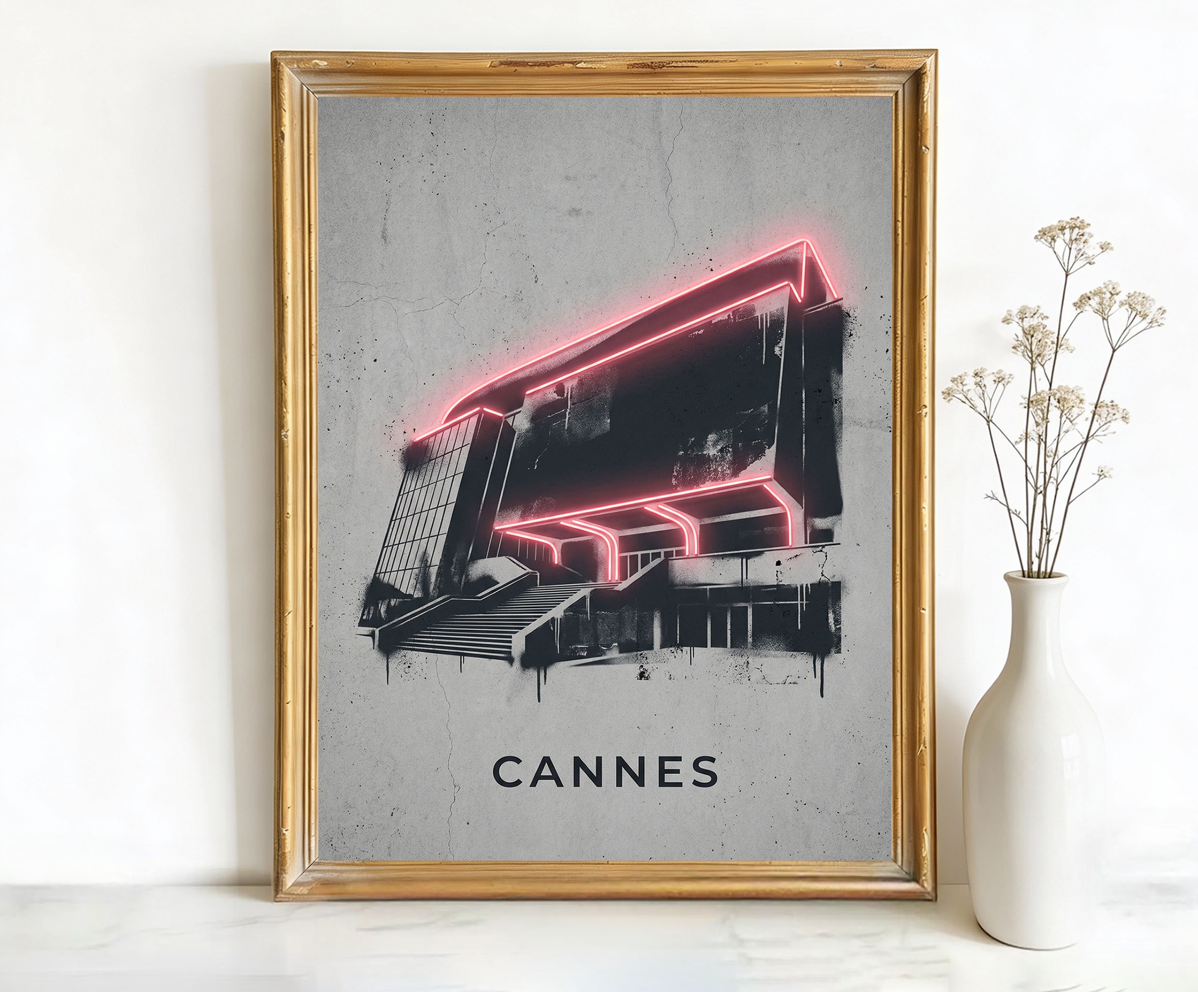 Cannes France Palais des Festivals et Congrès Art