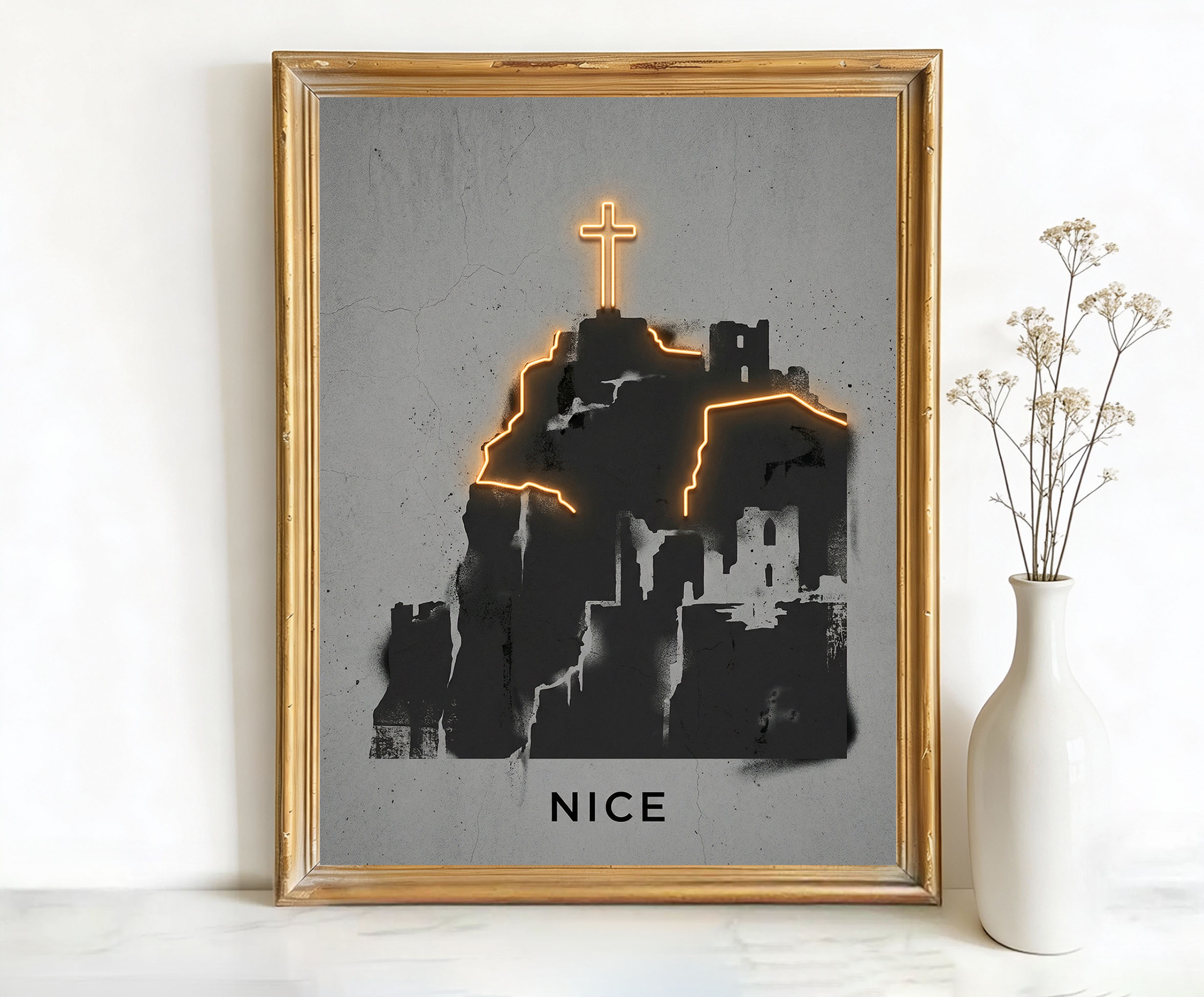 Nice France Castle Hill Art