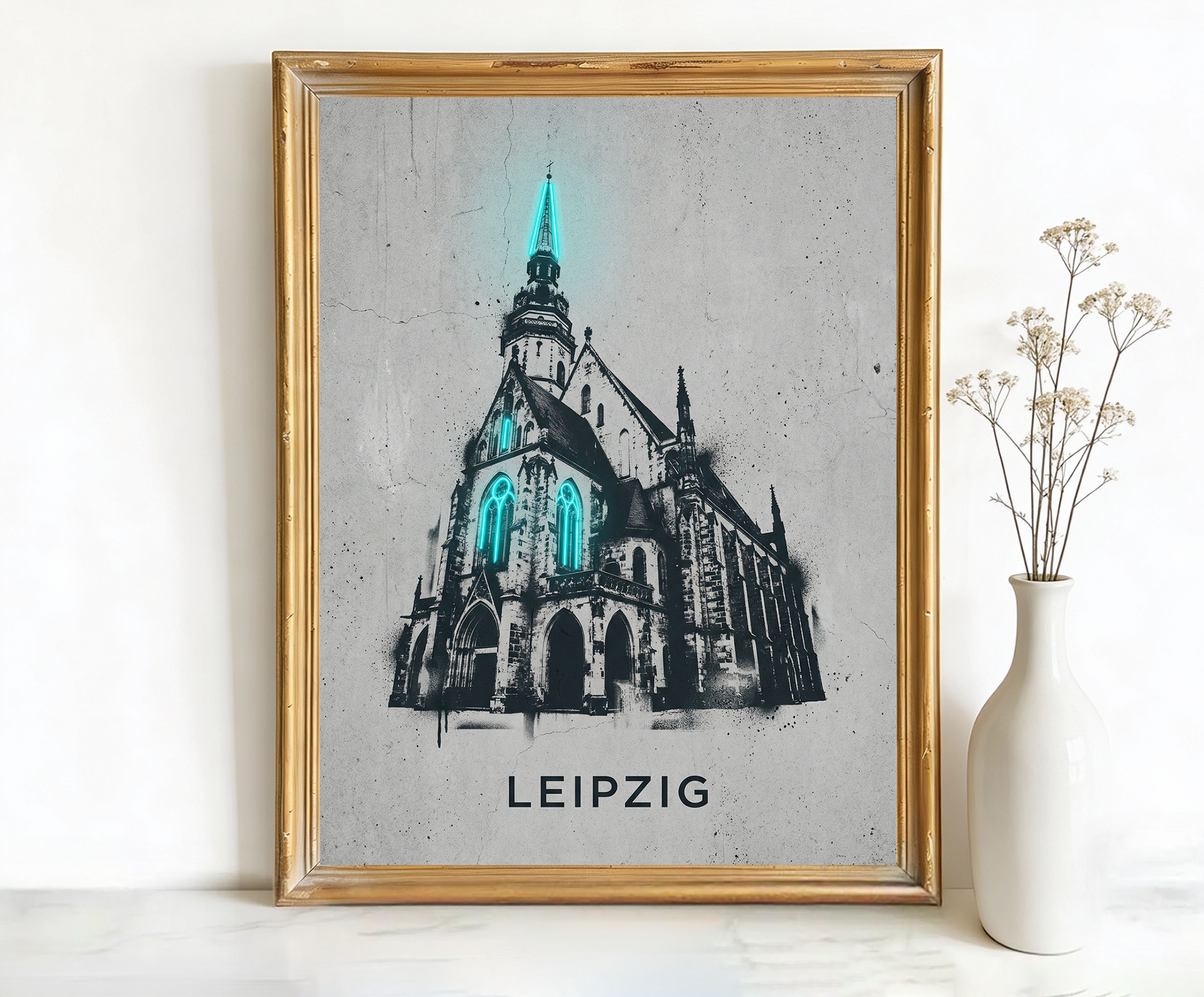 Leipzig Germany St Nicholas Church Art