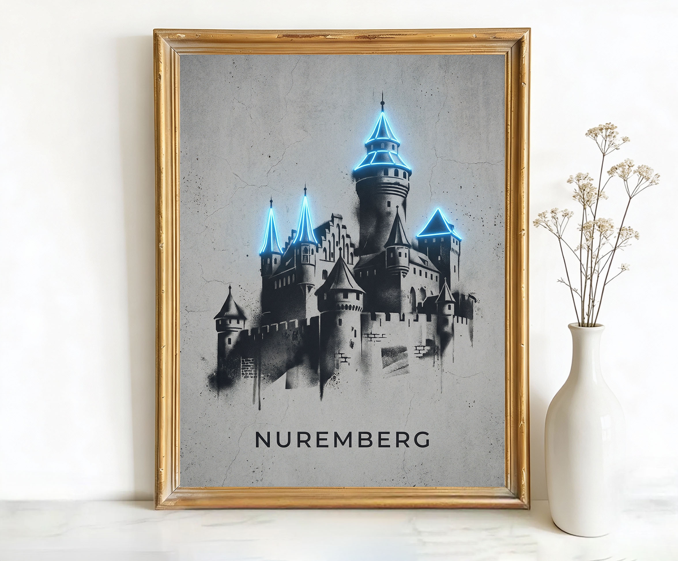 Nuremberg Germany Imperial Castle Art