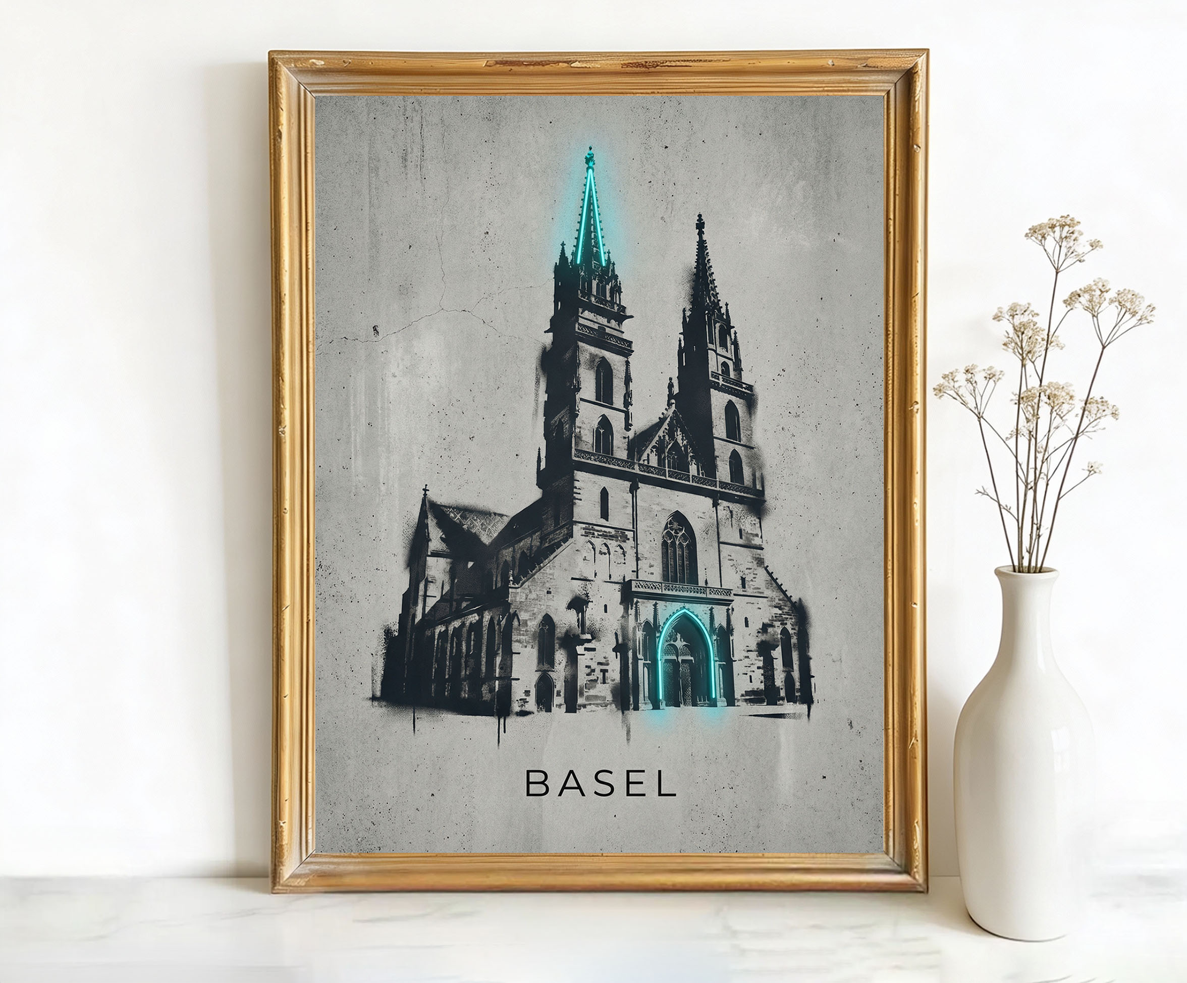 Basel Switzerland Minster Art