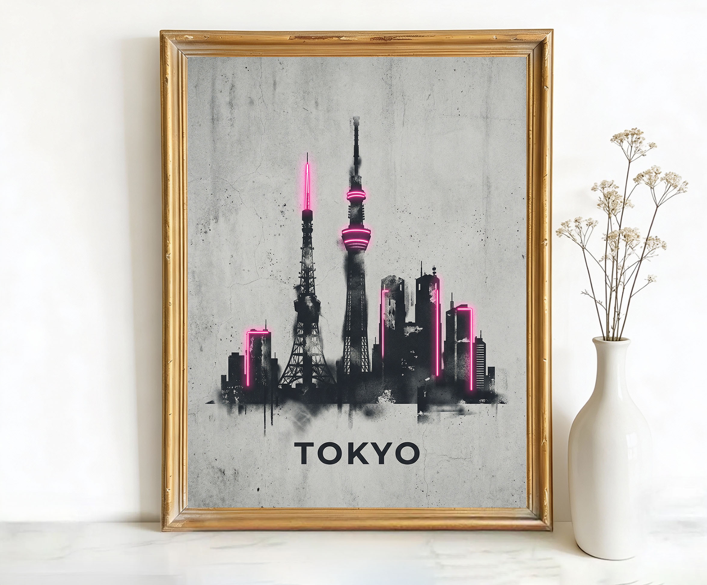 Tokyo Japan Skytree Art