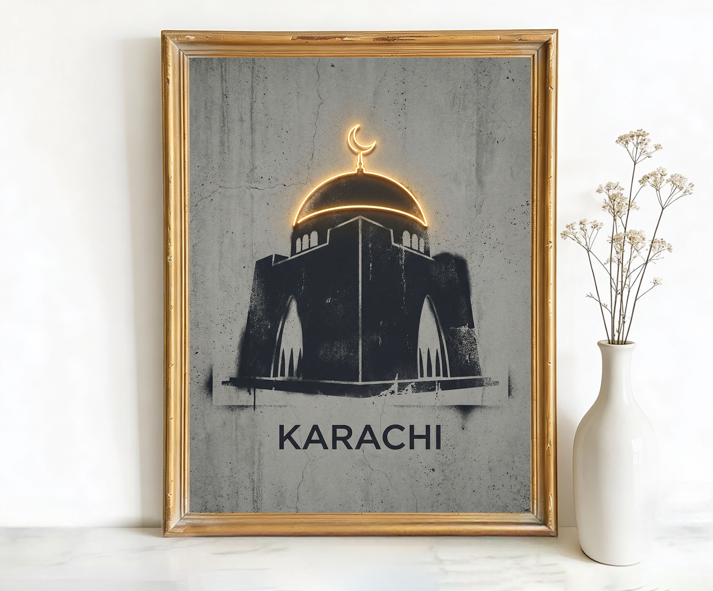 Karachi Pakistan Mazar-e-Quaid Art