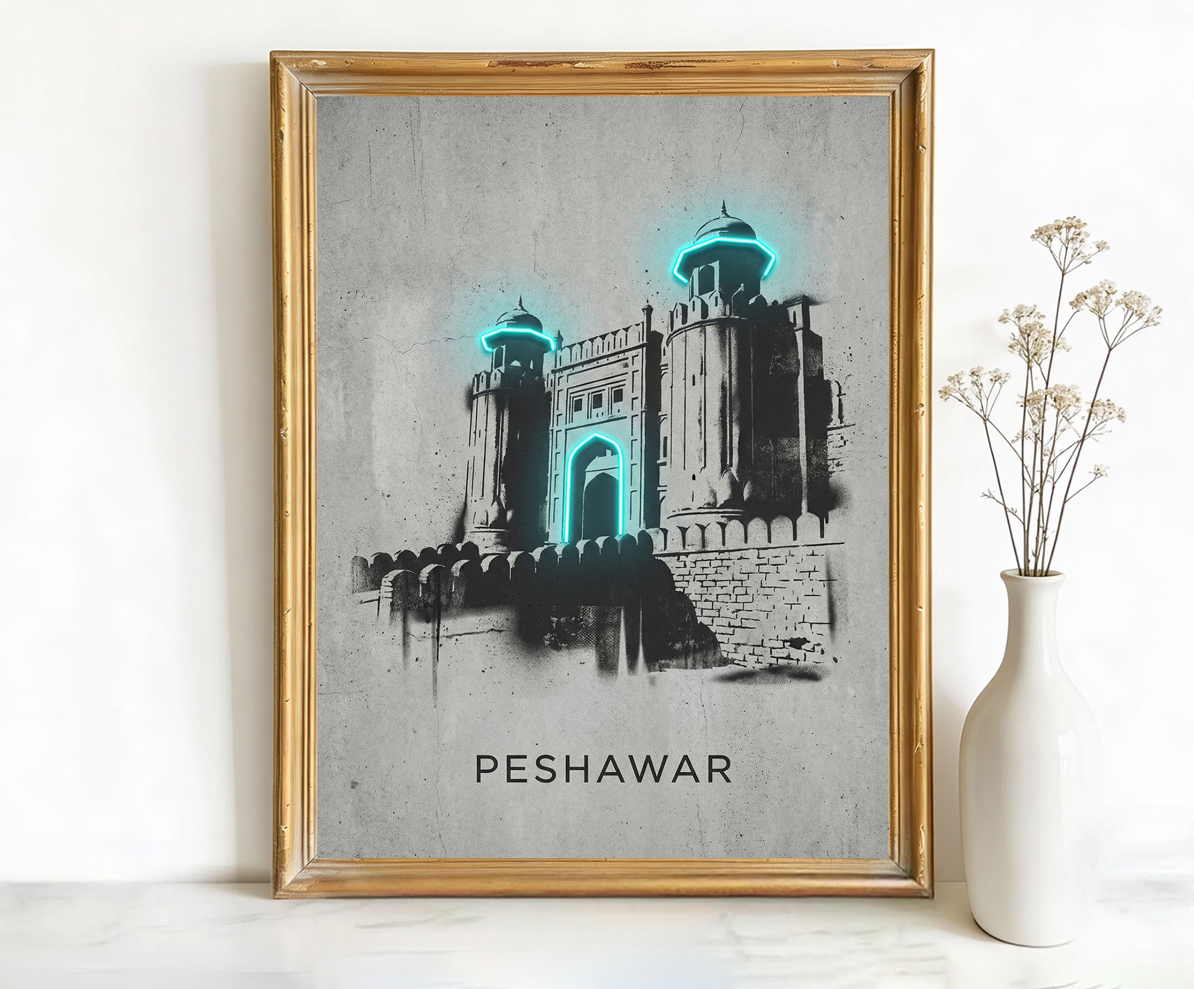 Peshawar Pakistan Bala Hisar Fort Art