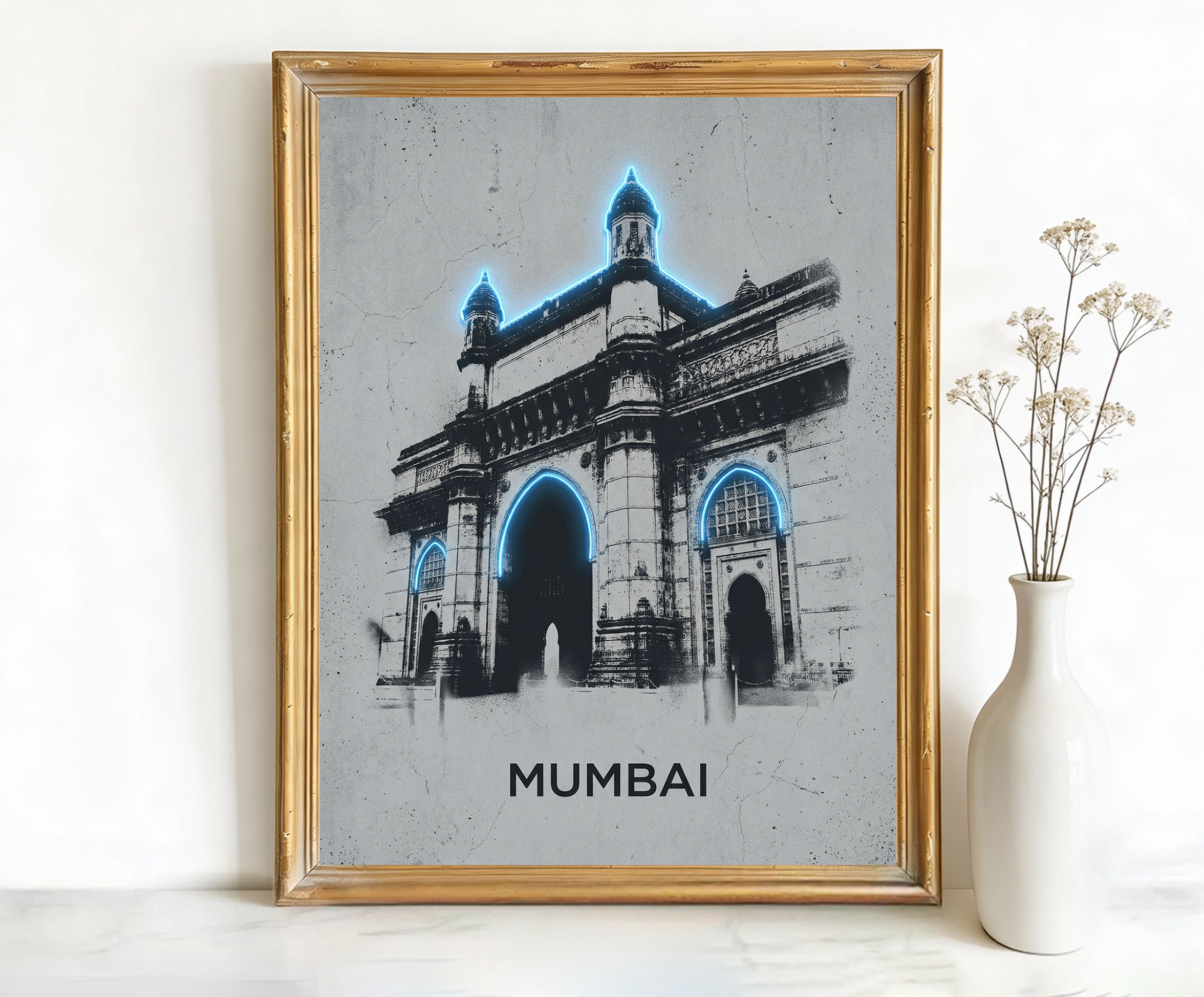 Mumbai India Gateway of India Art