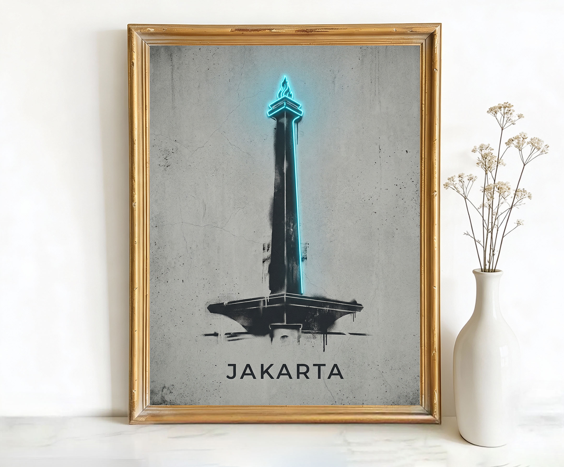 Jakarta Indonesia Monas National Monument Art