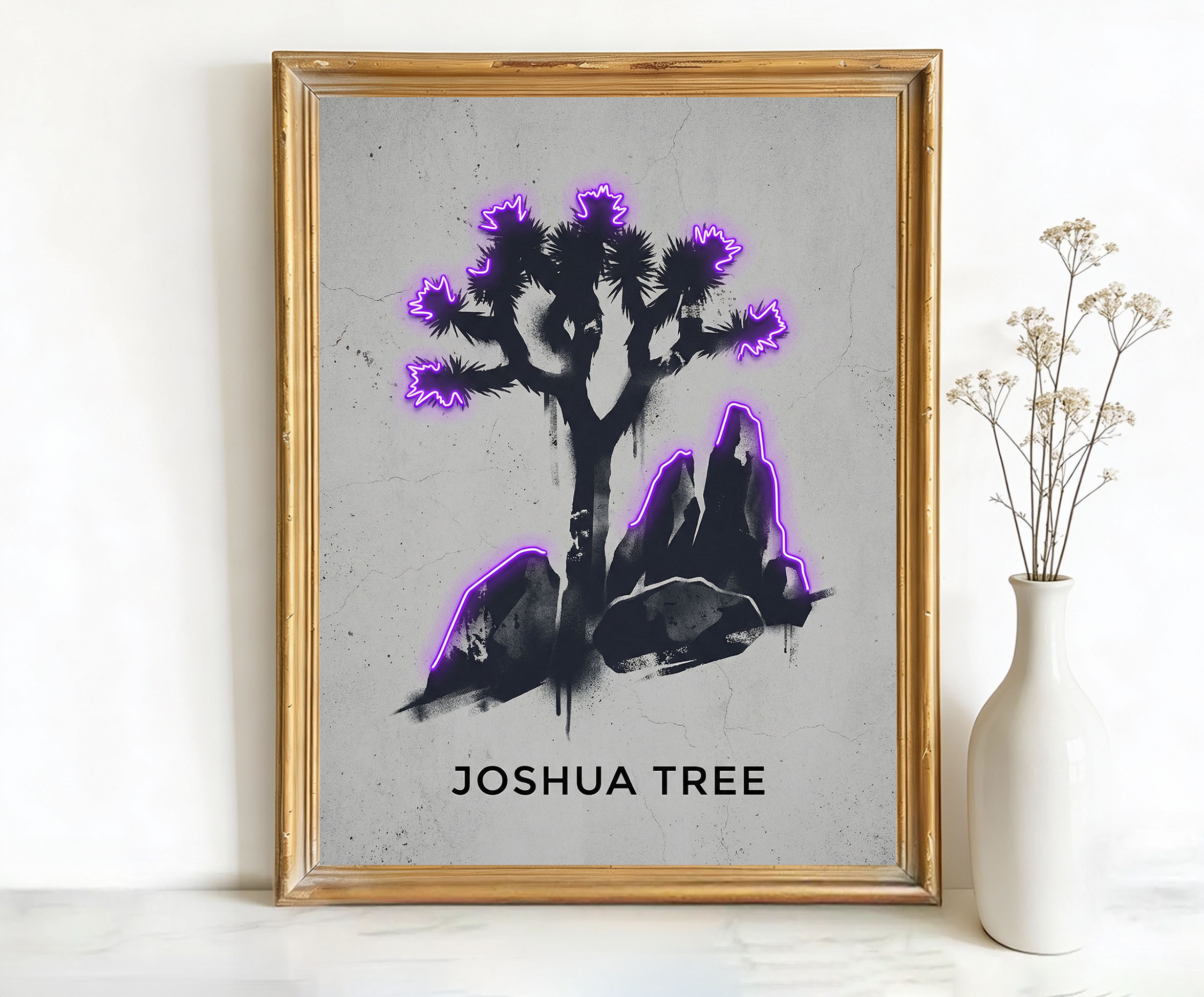 Joshua Tree California Joshua Trees Art