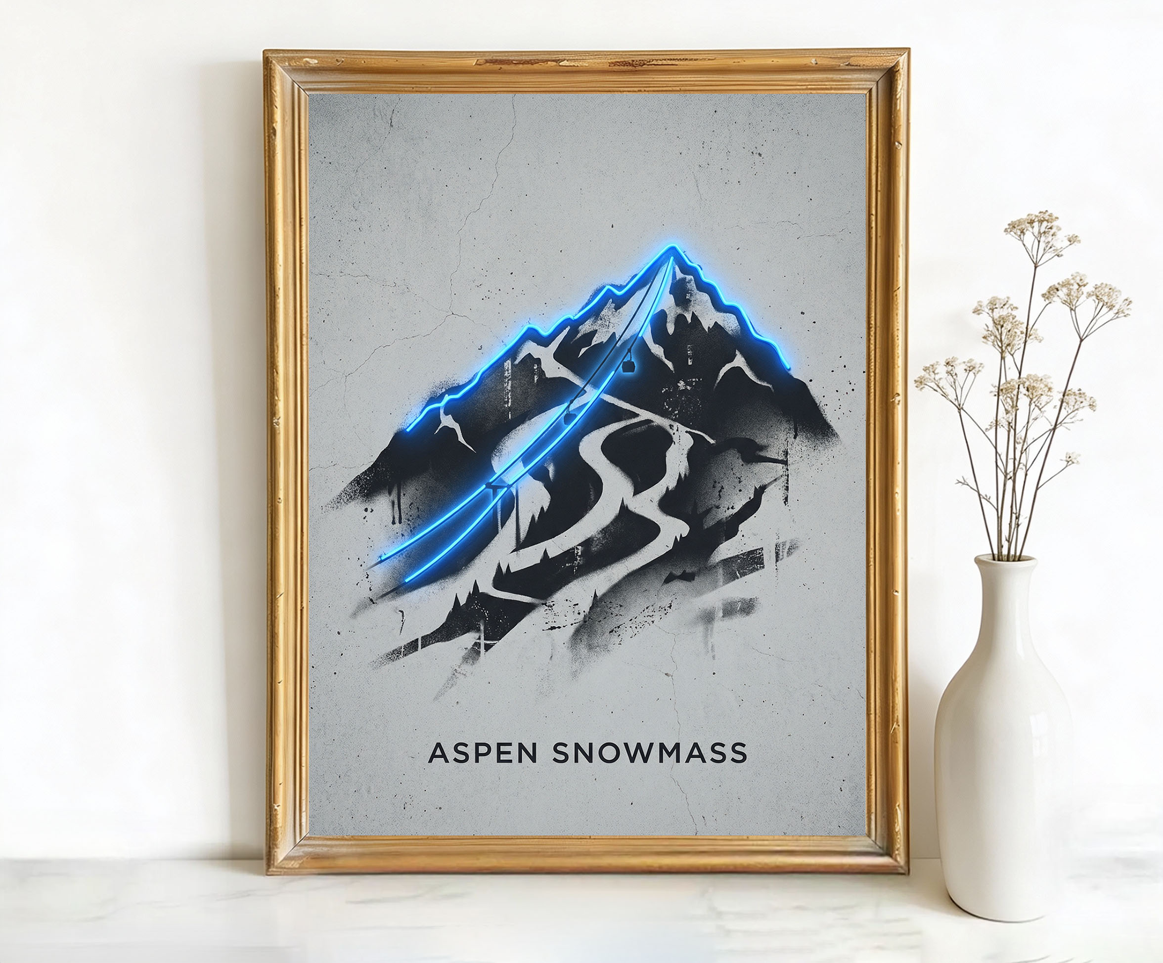 Aspen Colorado Mountain Slopes Art