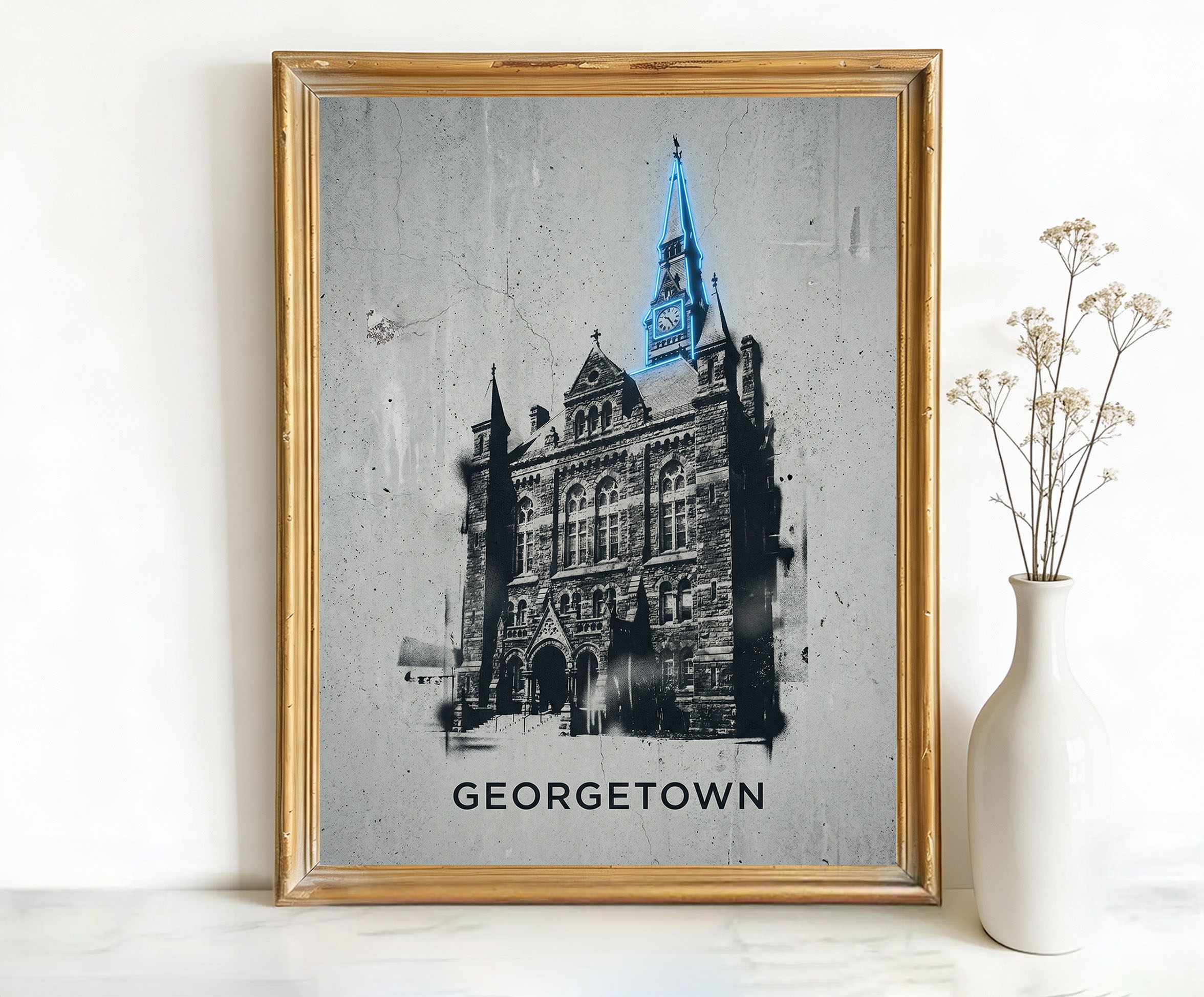 Georgetown Washington D.C. Old Stone House Art