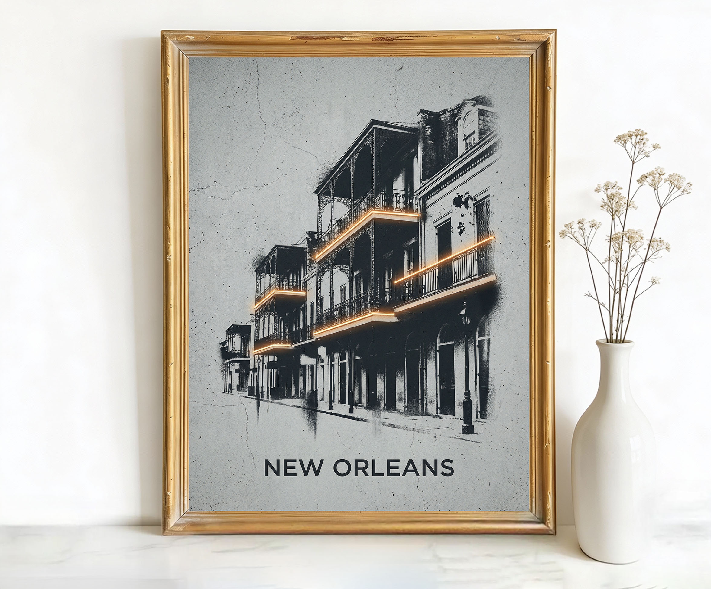 New Orleans Louisiana French Quarter Art