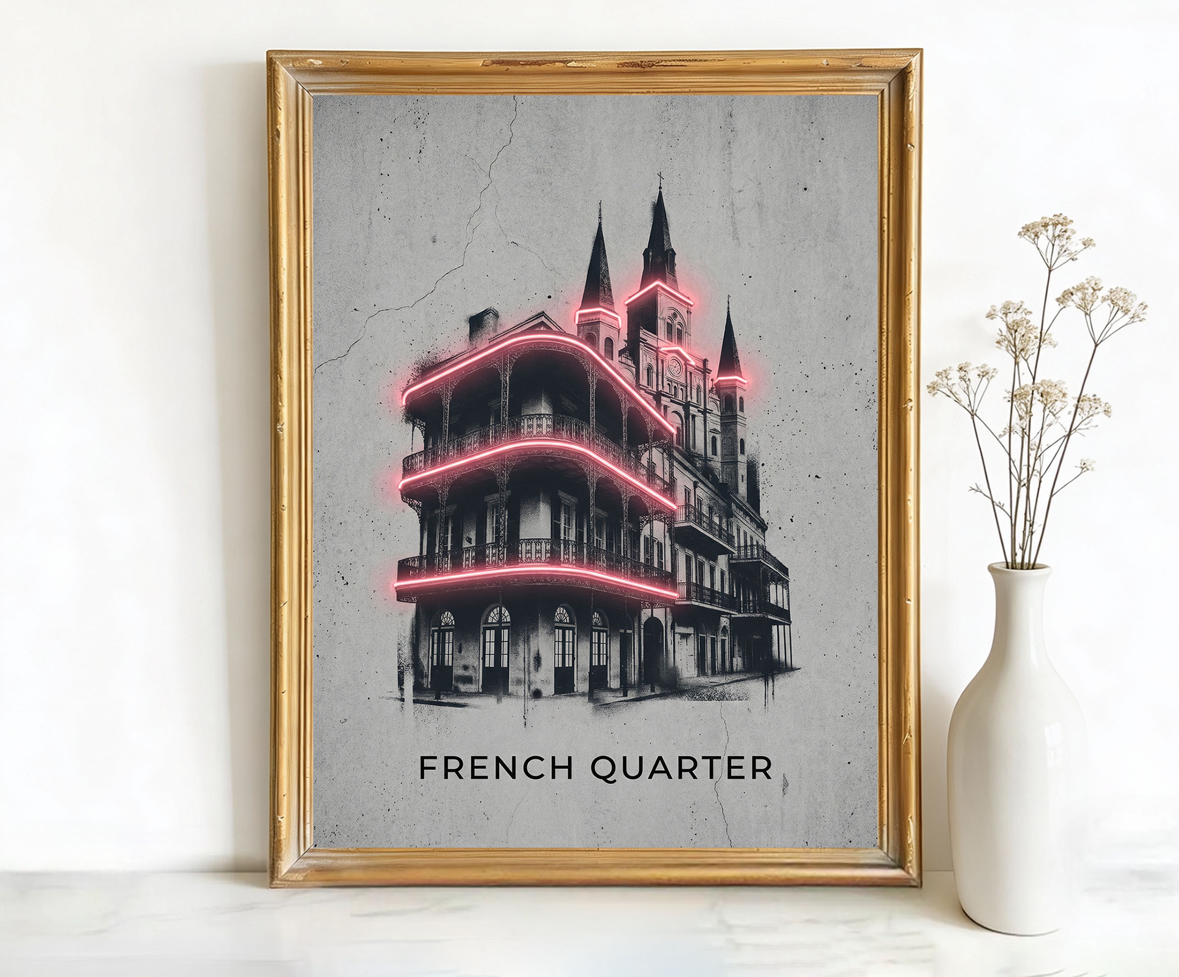 New Orleans Louisiana St Louis Cathedral Art