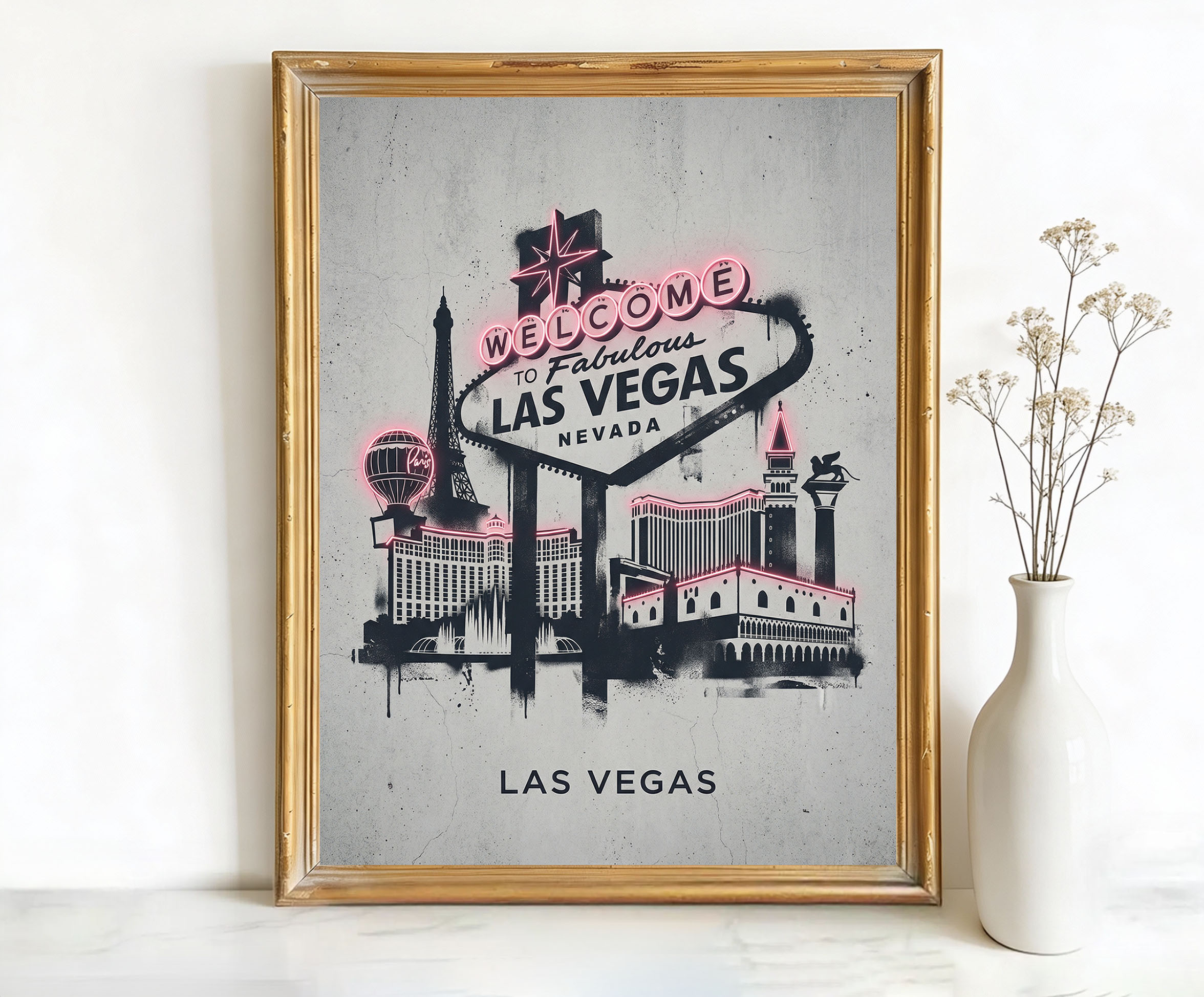 Las Vegas Nevada Las Vegas Strip Art