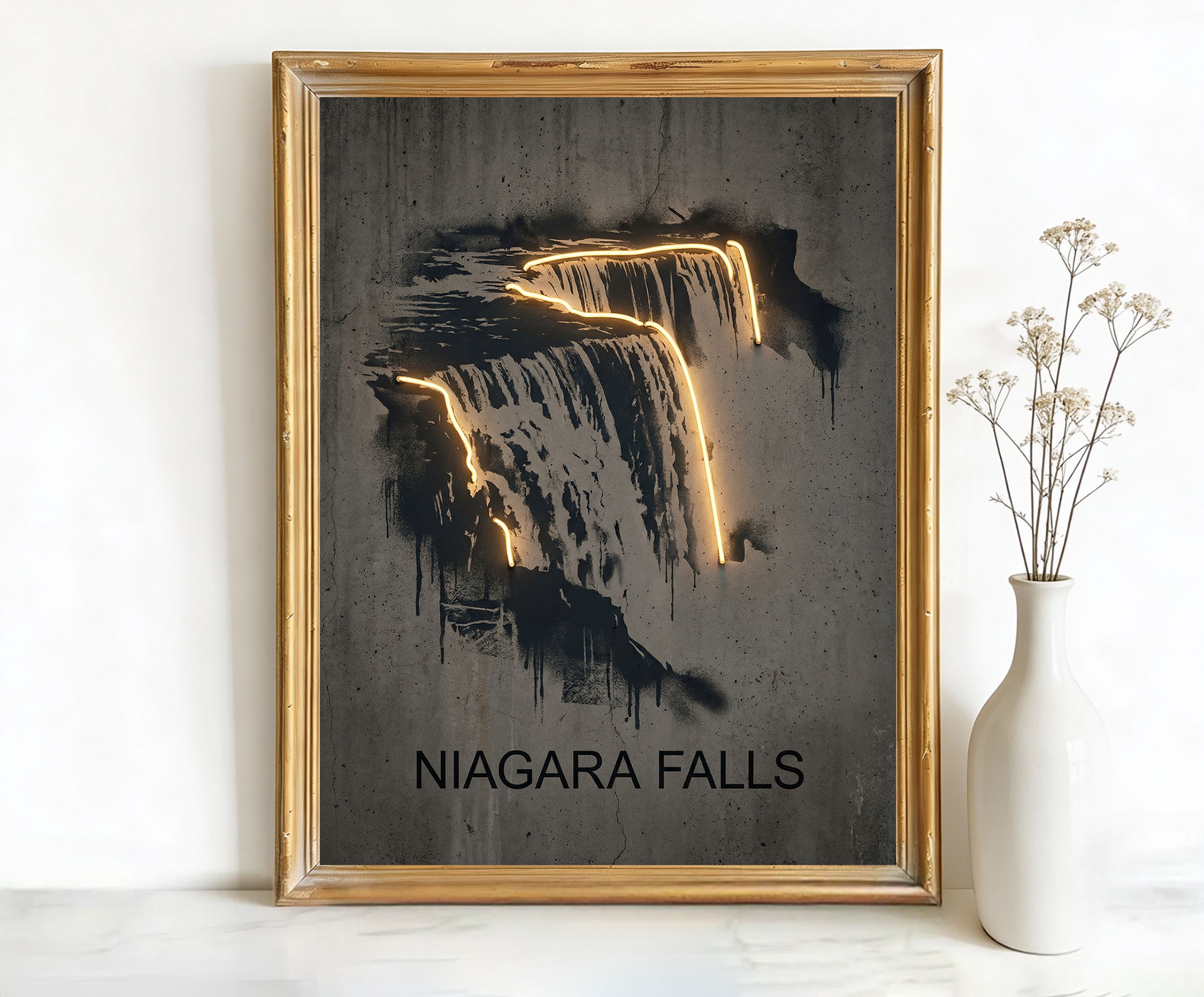 Niagara Falls New York Falls Art