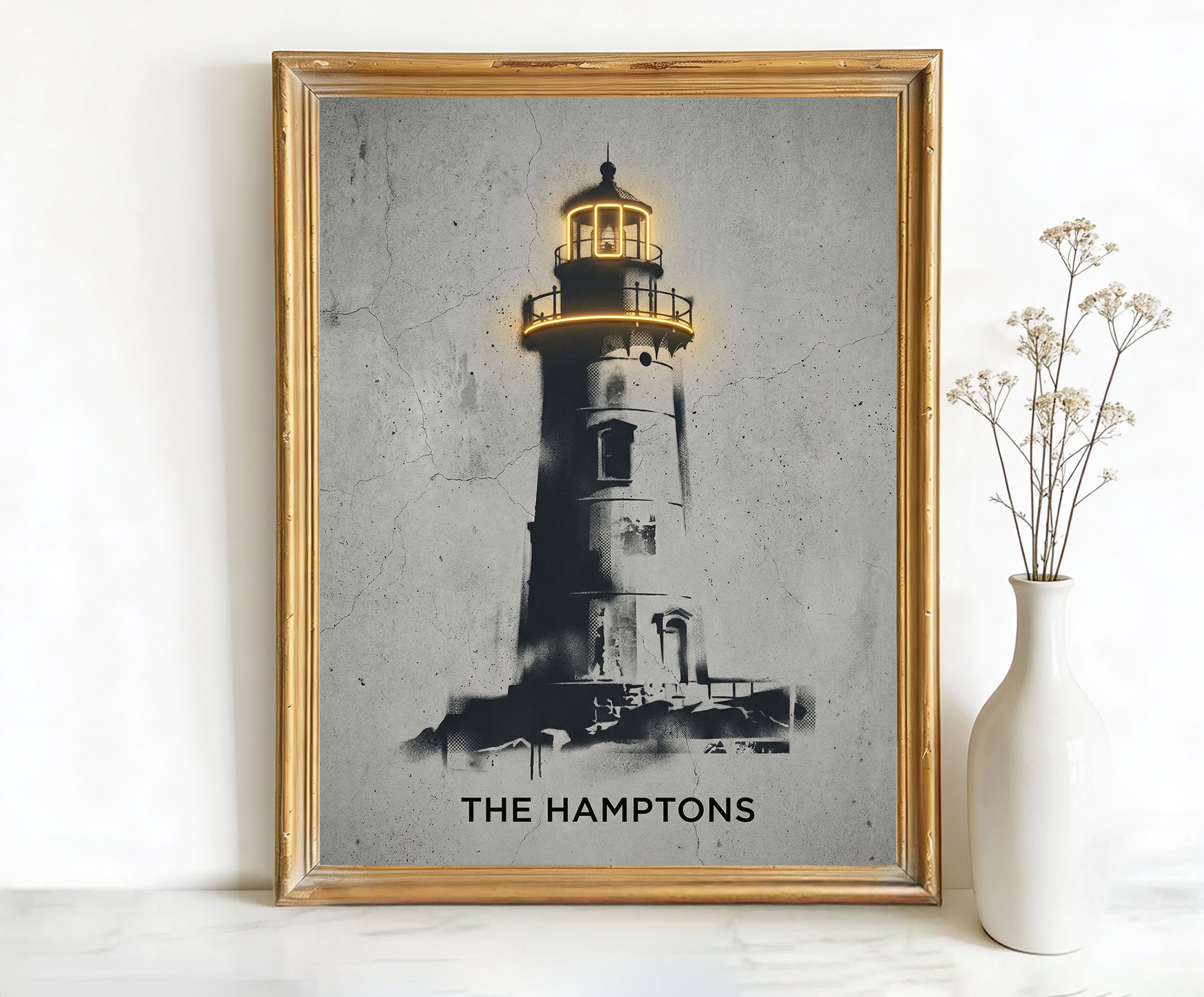 The Hamptons New York Lighthouse Art