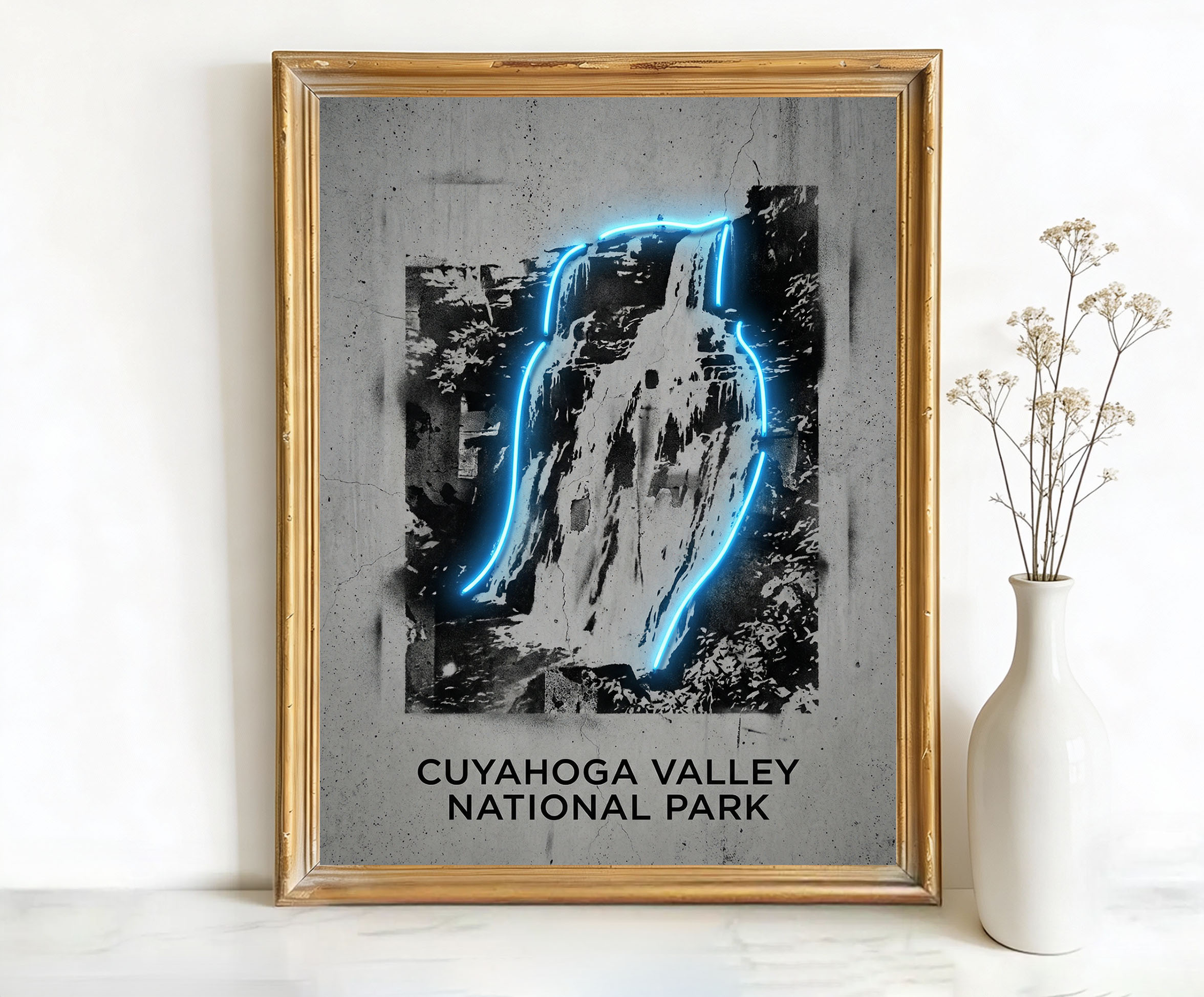 Cuyahoga Valley National Park Ohio Brandywine Falls Art