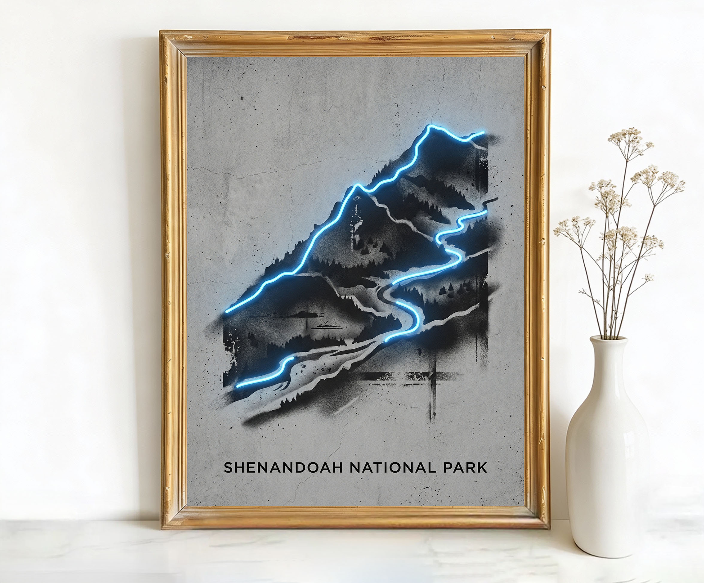 Shenandoah Virginia Skyline Drive Art