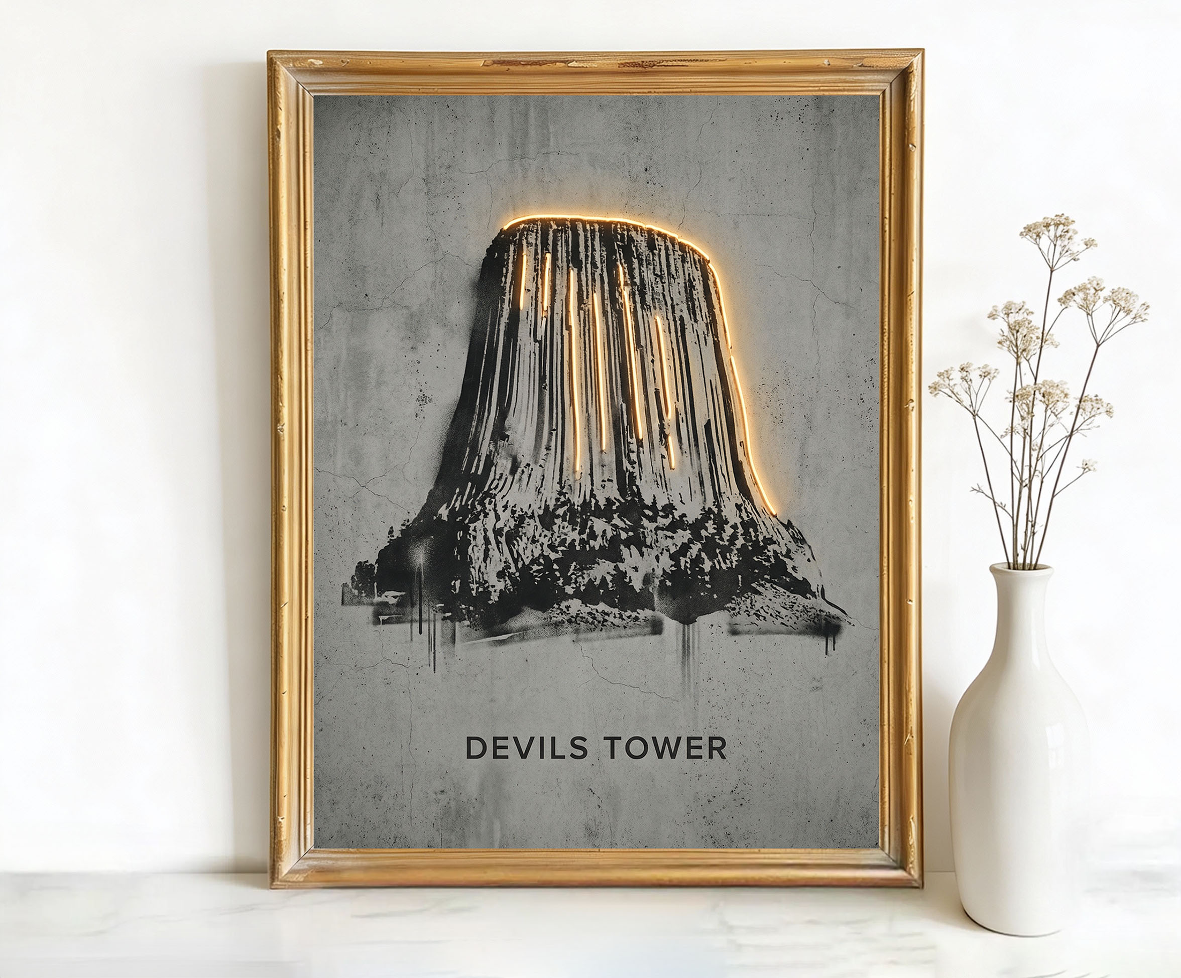 Devils Tower Wyoming Tower Art