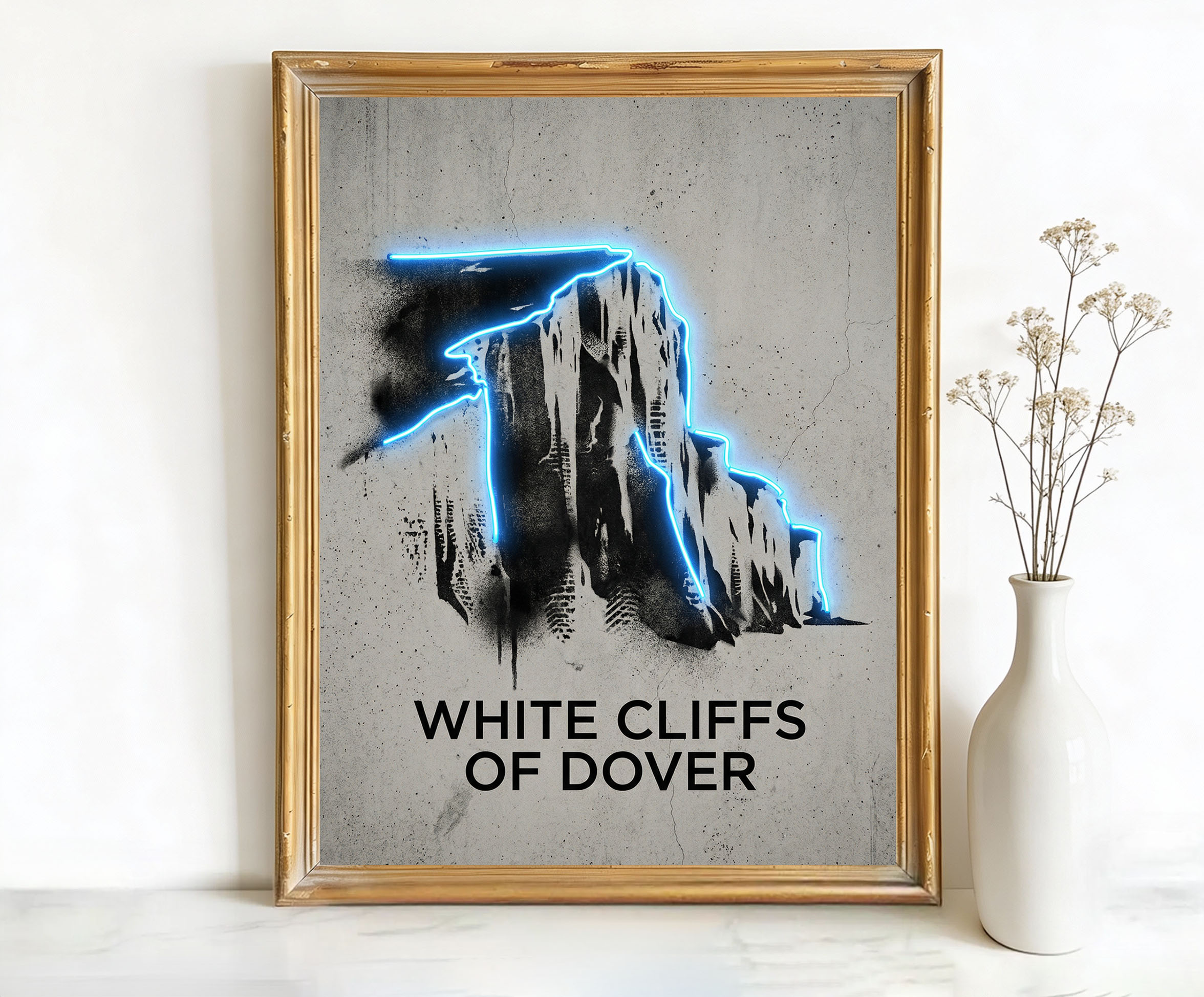 Dover England White Cliffs of Dover Art