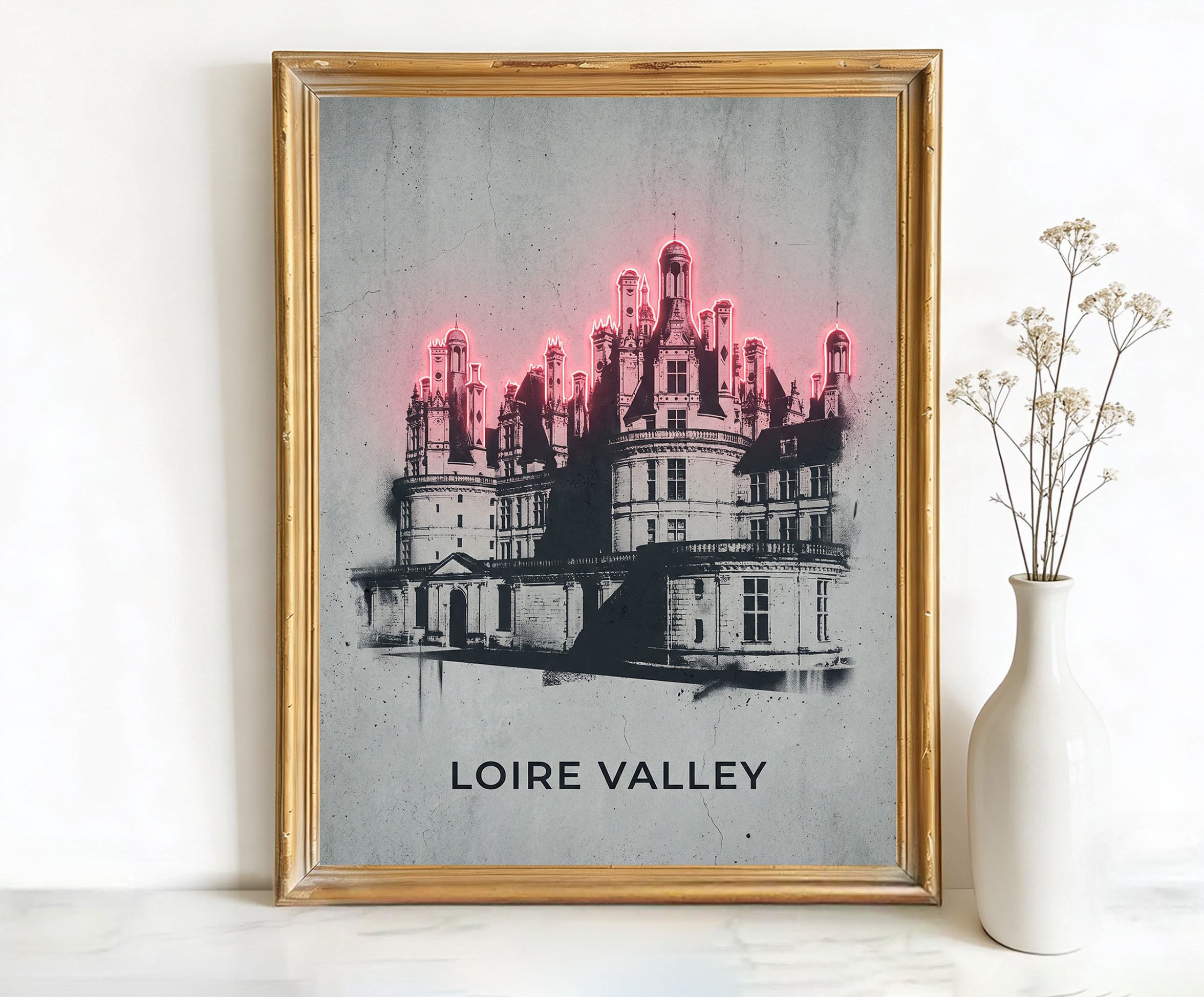 Loire Valley France Château de Chambord Art