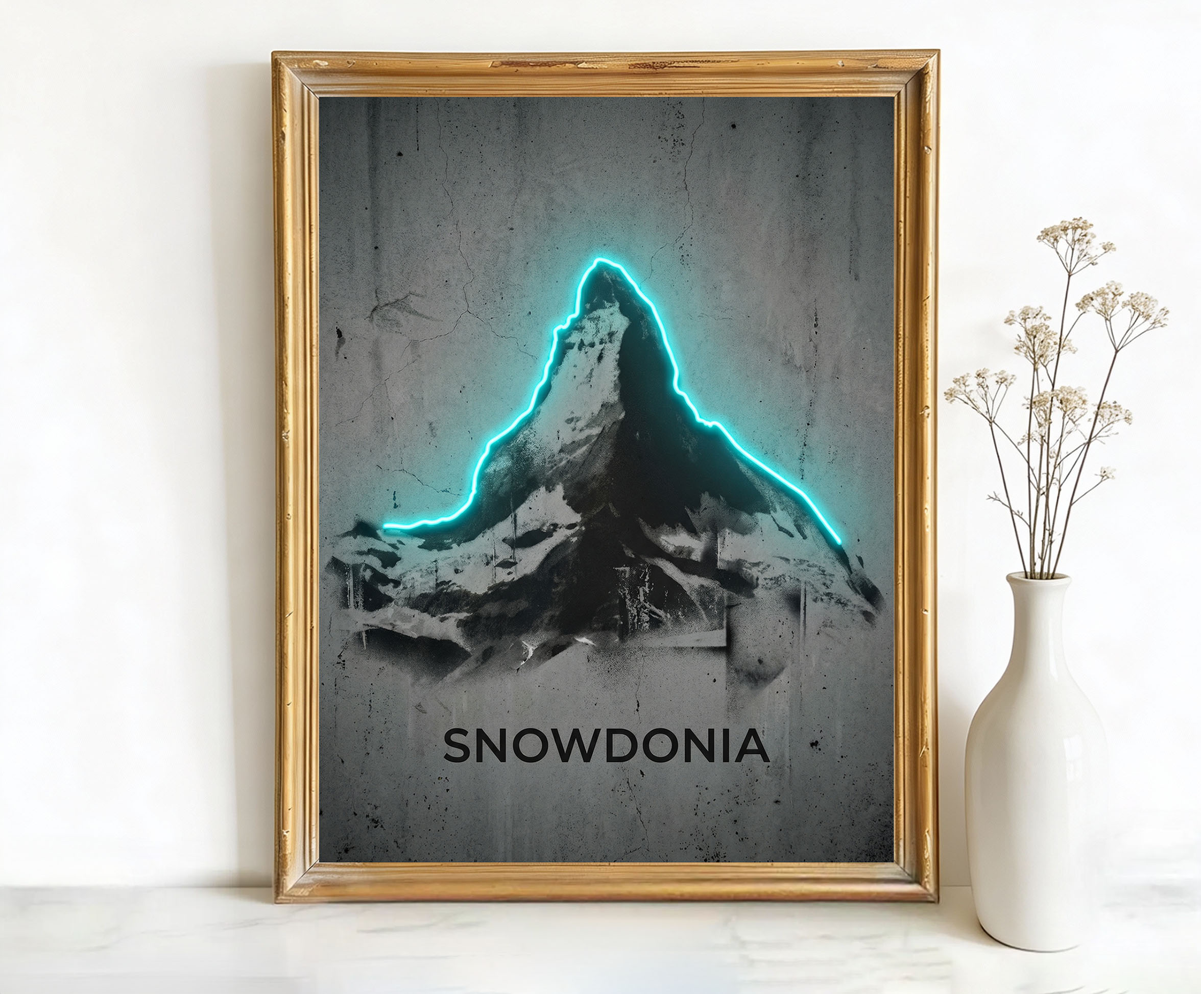 Snowdonia Wales Mount Snowdon Art