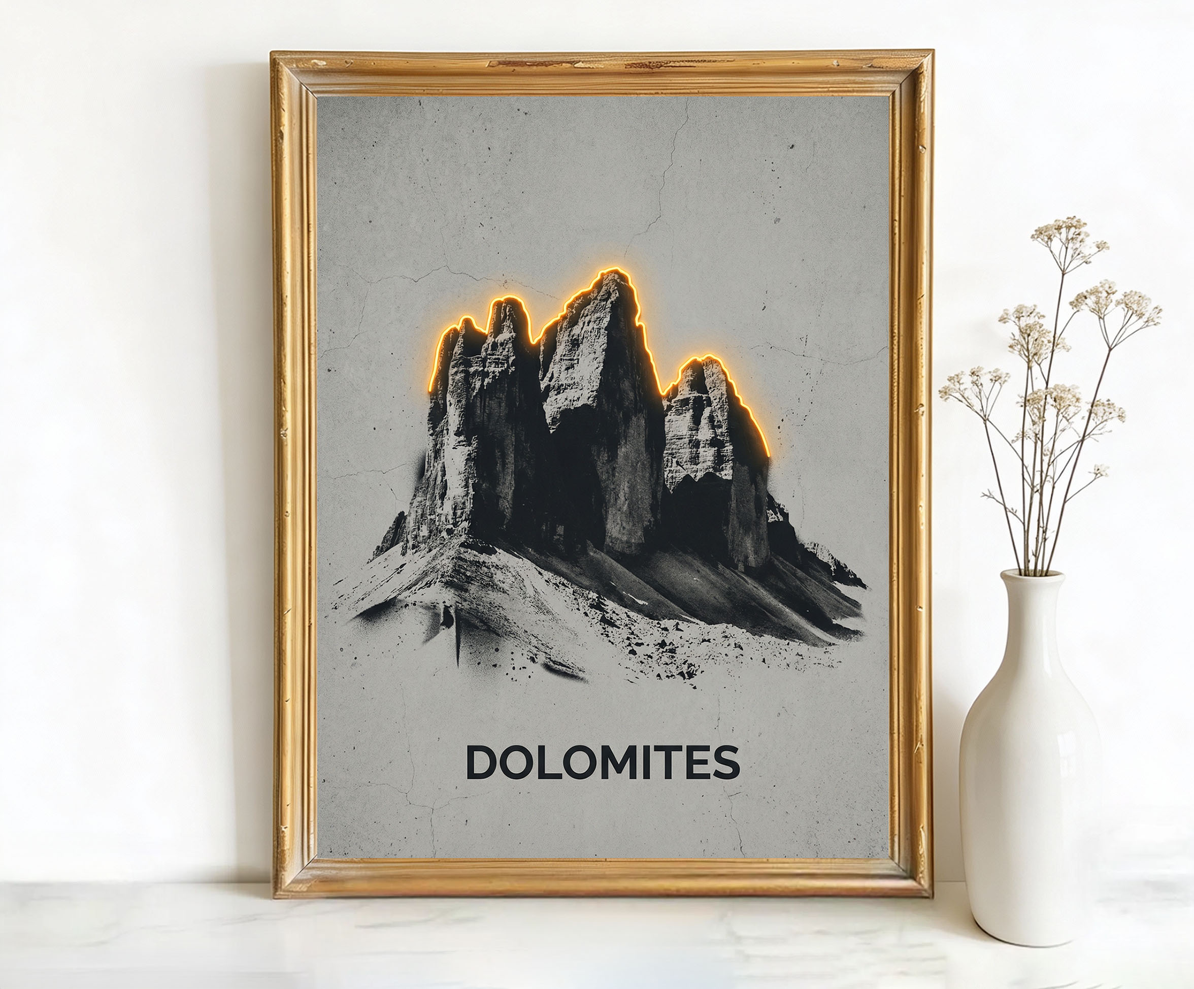 Dolomites Italy Tre Cime di Lavaredo Art