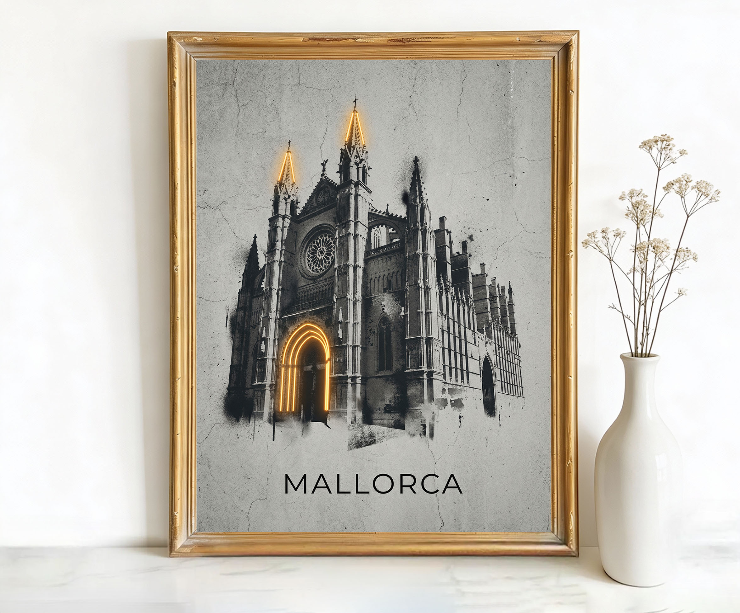 Mallorca Spain Palma Cathedral Art