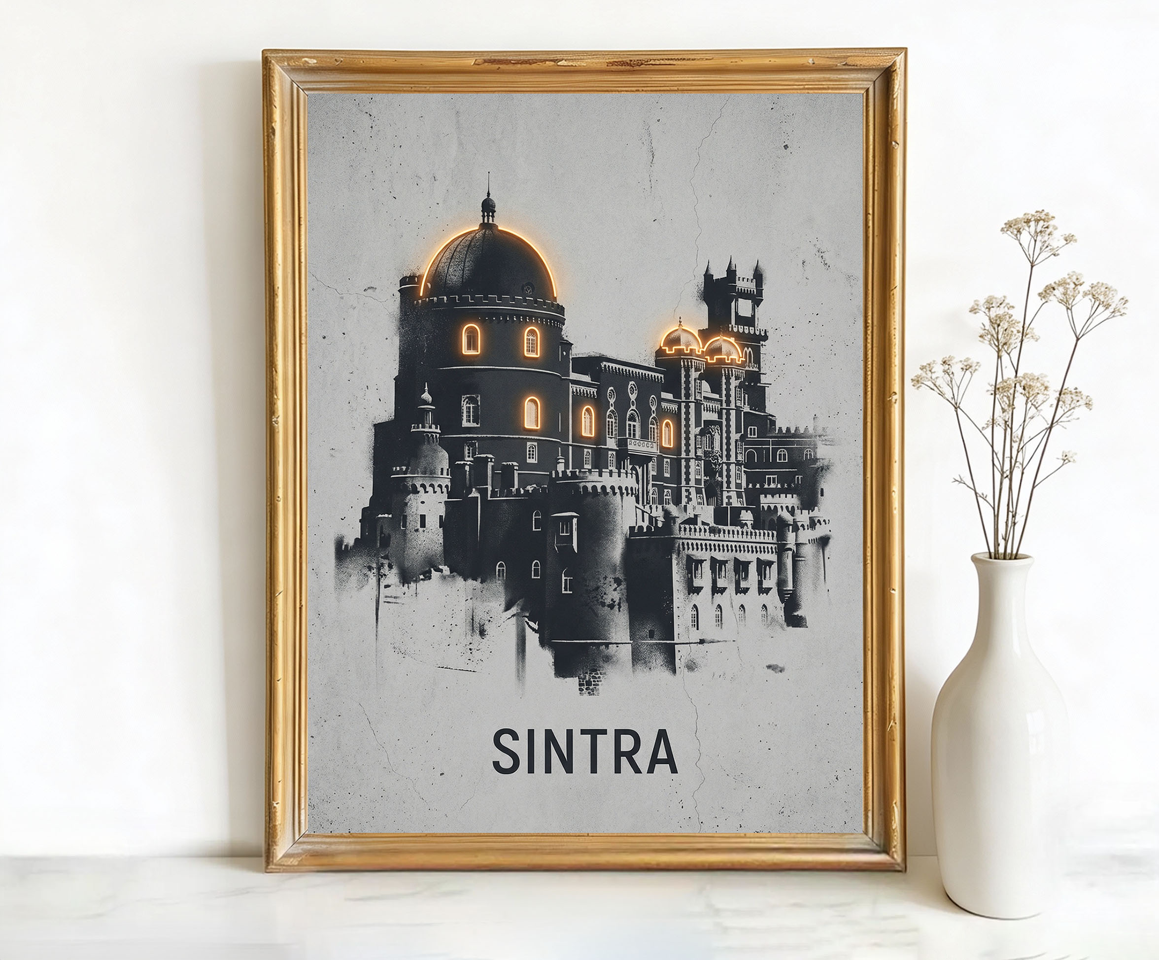 Sintra Portugal Pena Palace Art