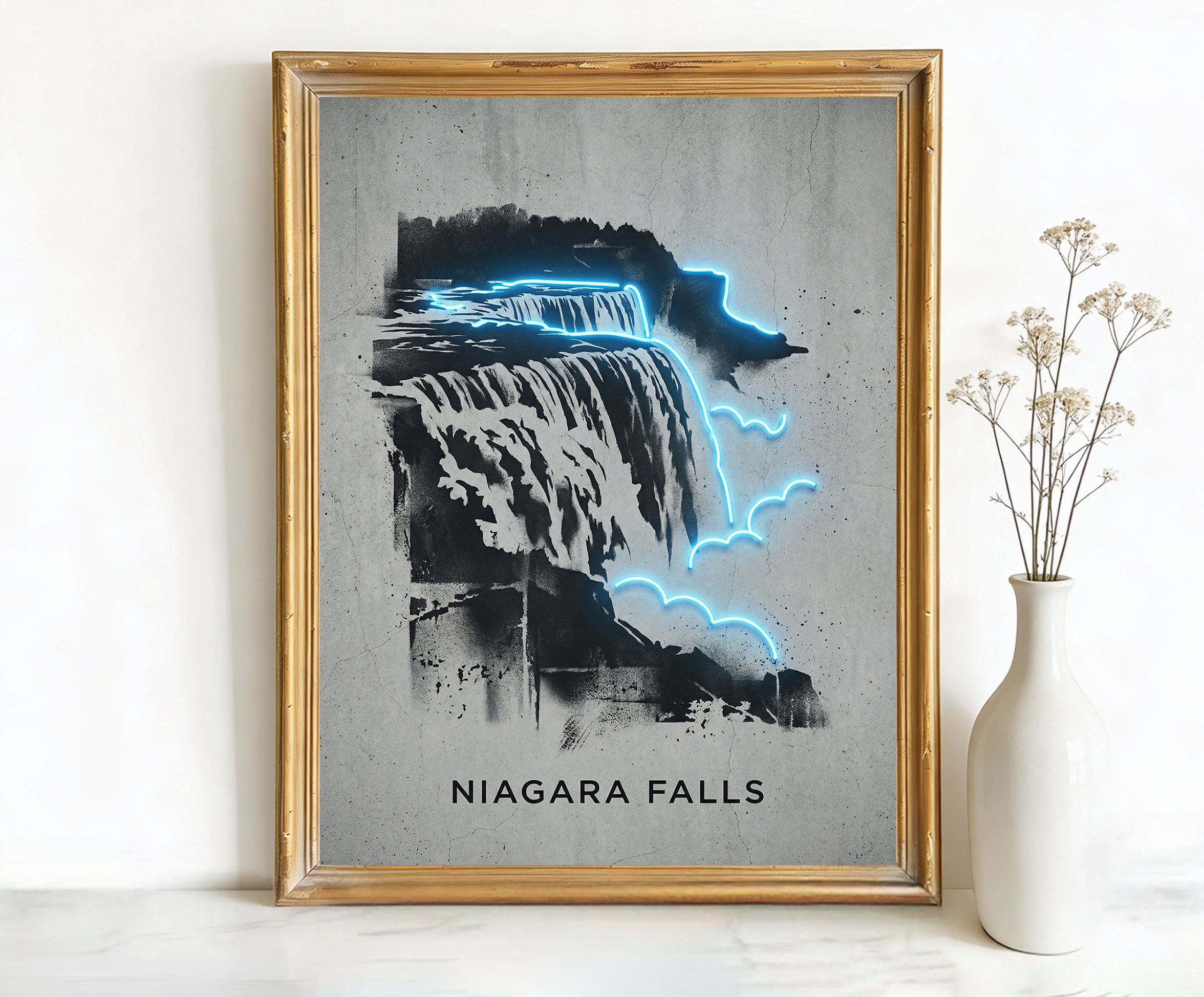 Niagara Falls New York Falls Art