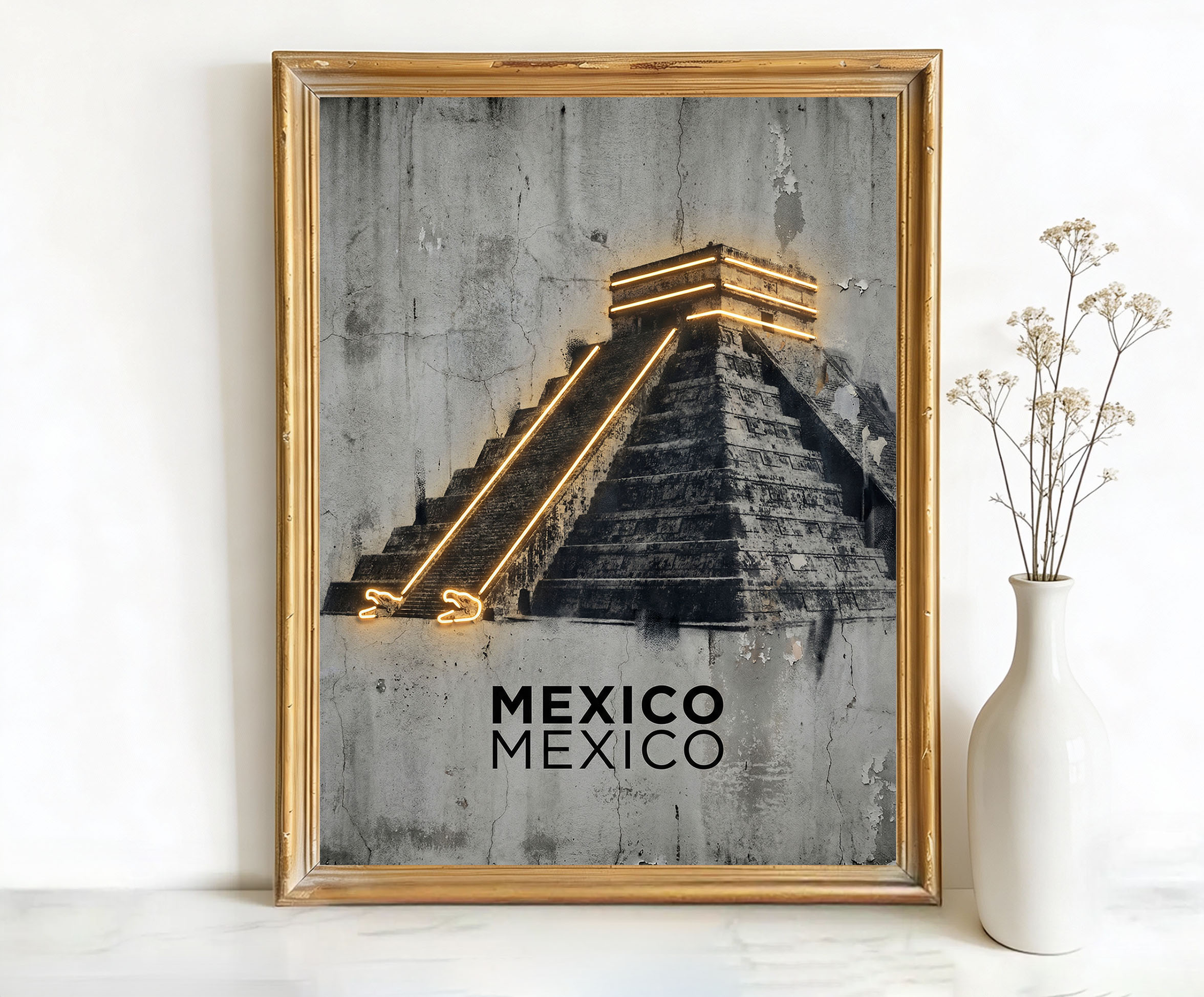 Yucatan Mexico El Castillo Art