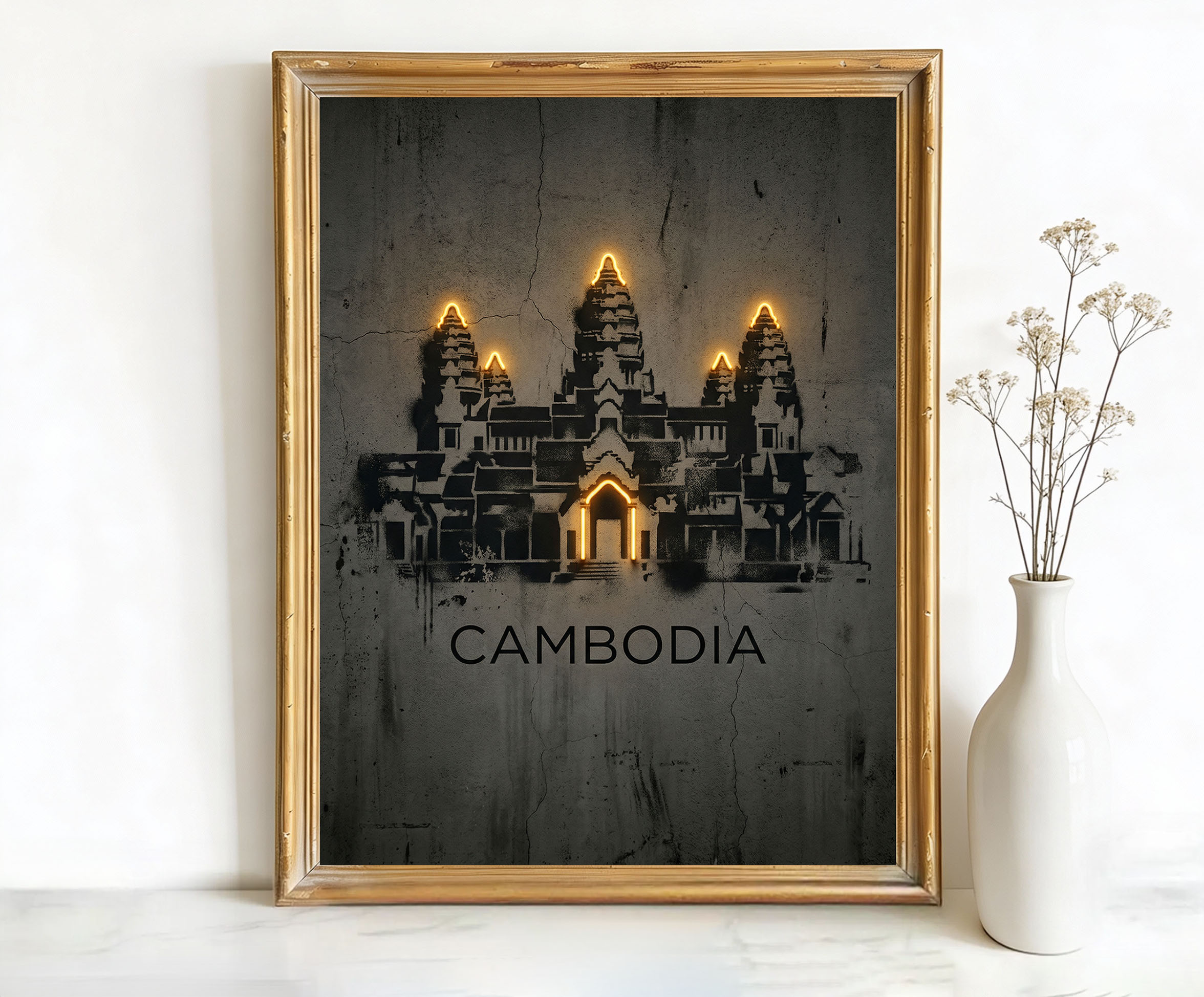 Siem Reap Cambodia Angkor Wat Art