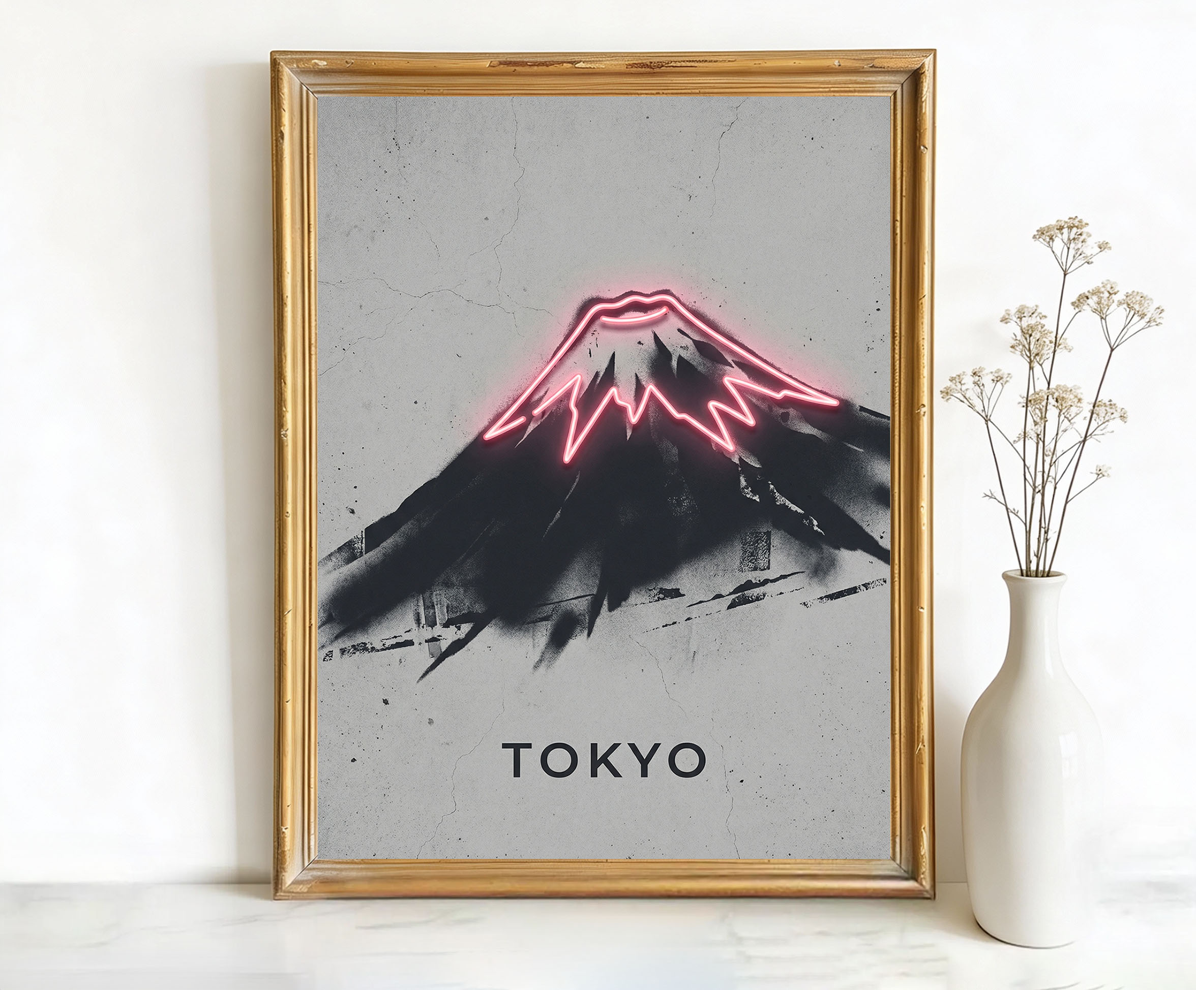 Tokyo Japan Mount Fuji Art