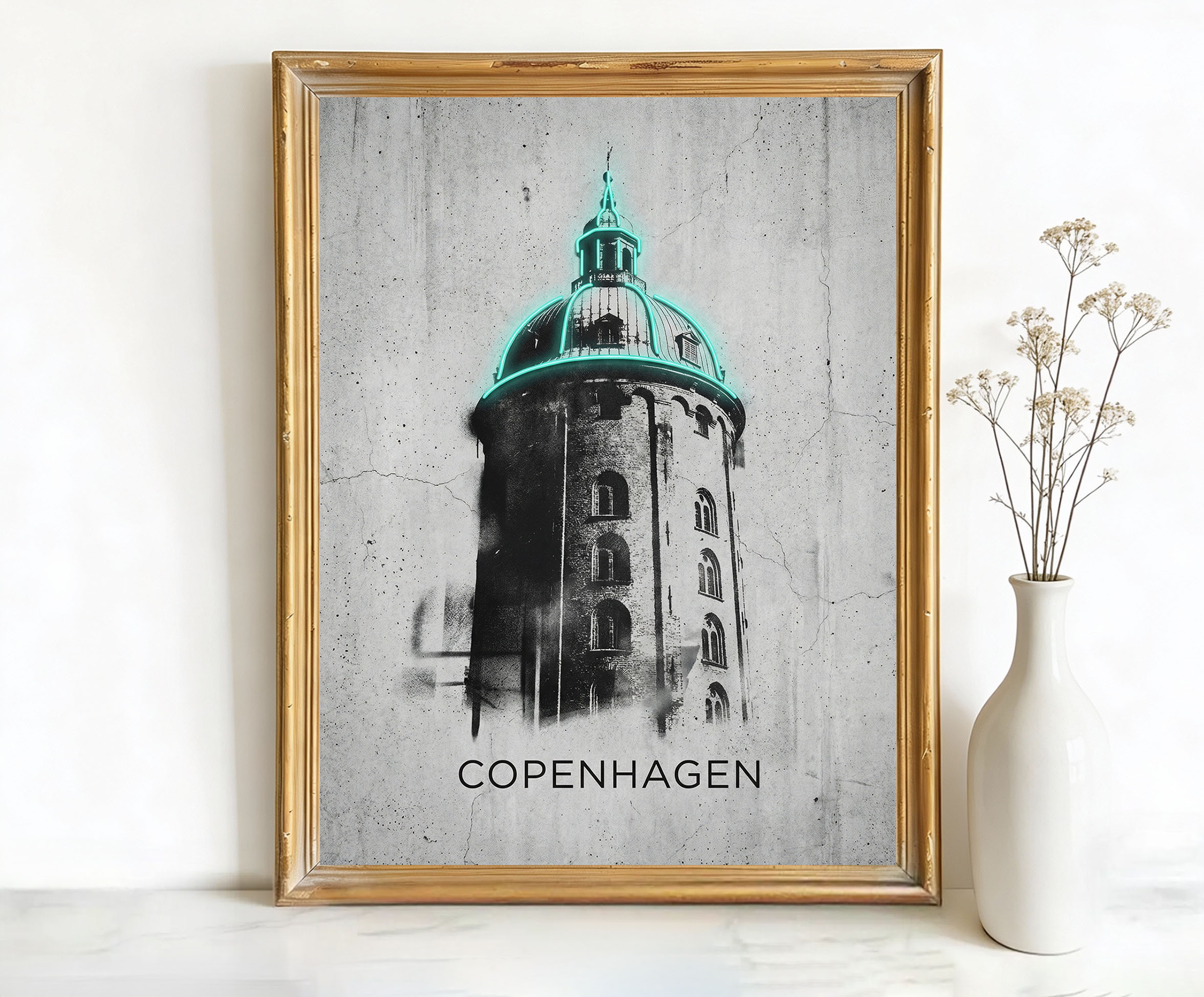Copenhagen Denmark The Round Tower Art
