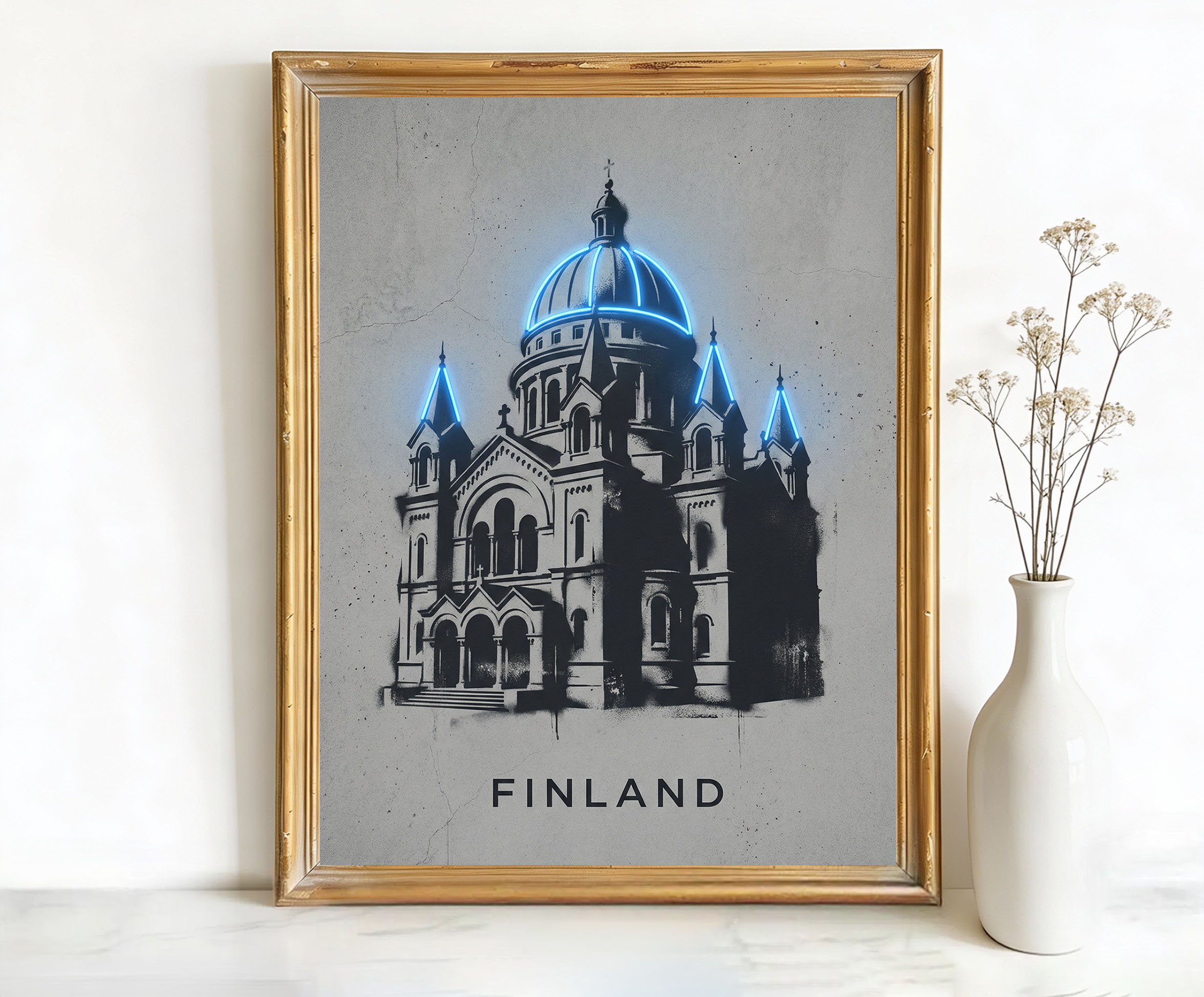 Helsinki Finland Helsinki Cathedral Art